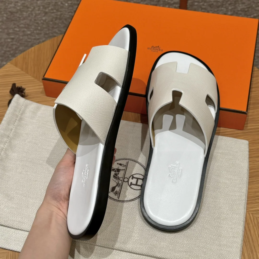 에르메스 남성용 야자수 프린트 슬리퍼 8419 상세 이미지 7