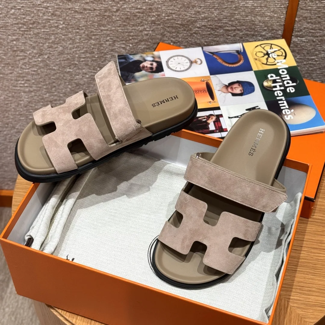 에르메스 225 시프레 샌들 모래색 8386 상세 이미지 1