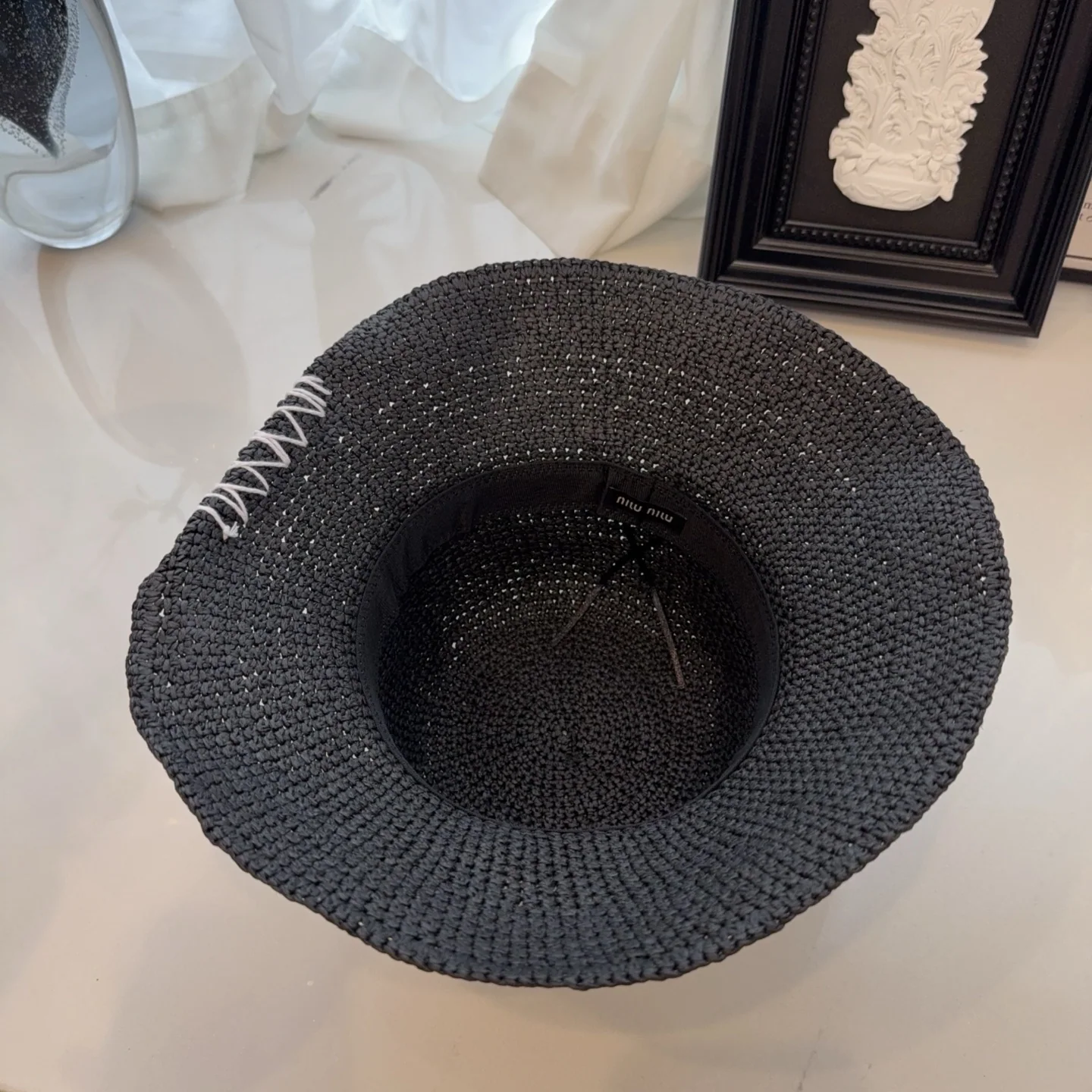 미우미우 모자 80958 Miu Miu Cap 상세 이미지 7