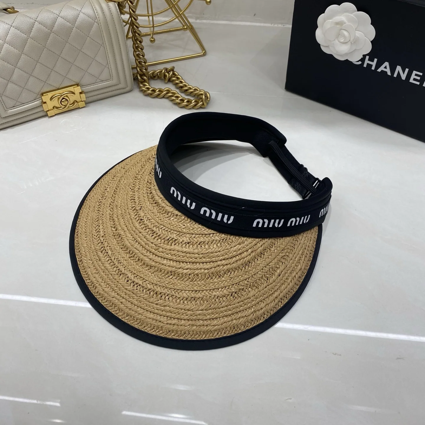 미우미우 모자 80741 Miu Miu Cap 상세 이미지 5