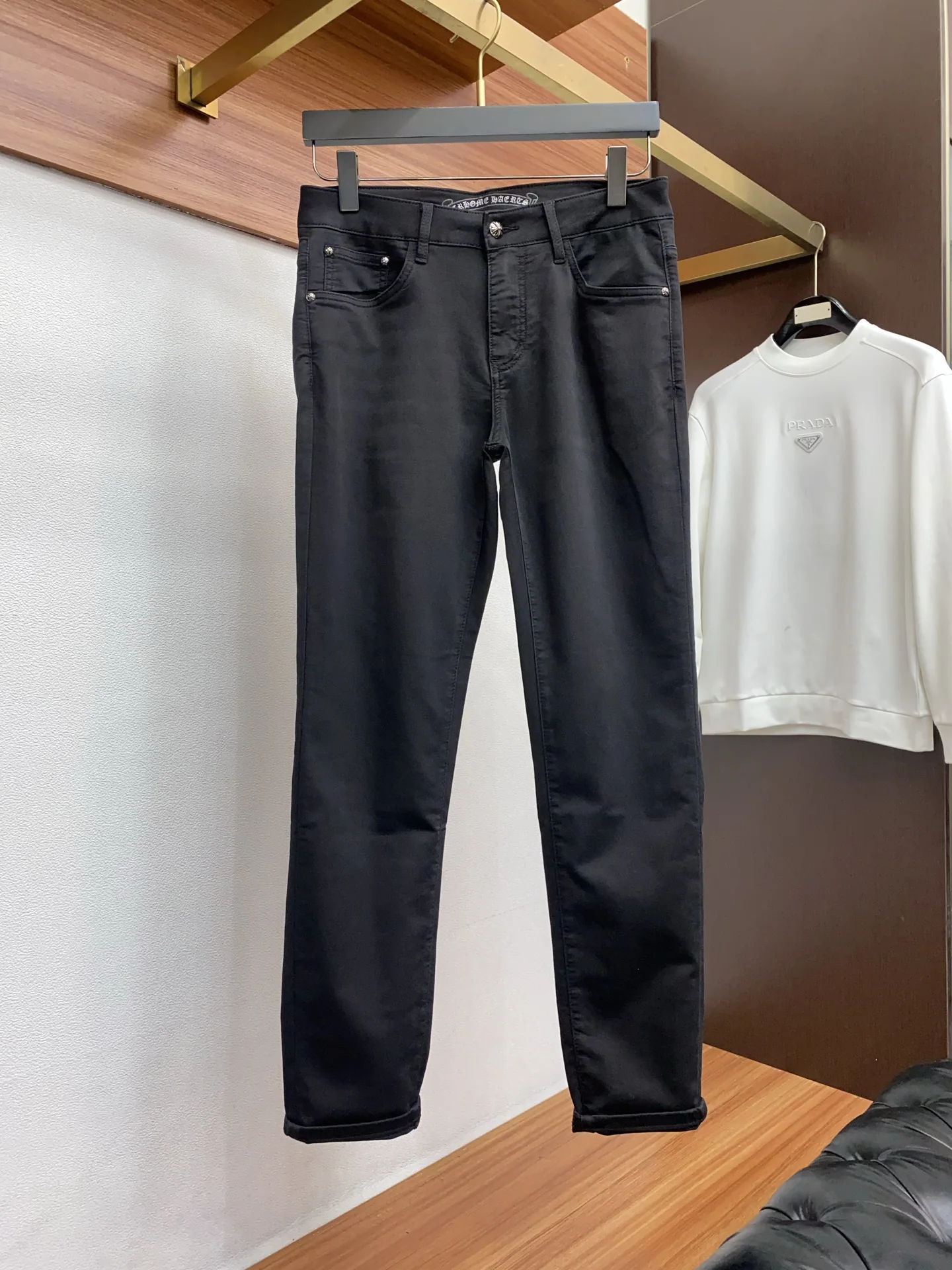 크롬하츠 맞춤 제작 데님 남성 바지 P240 상세 이미지 2