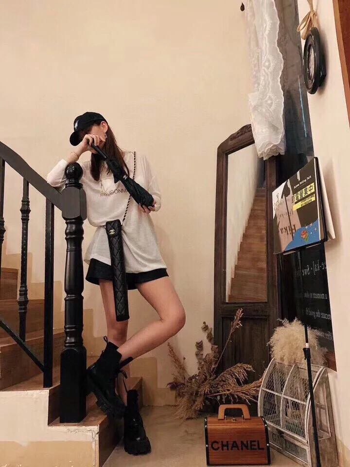 샤넬 빈티지 퀼팅 우산 상세 이미지 5