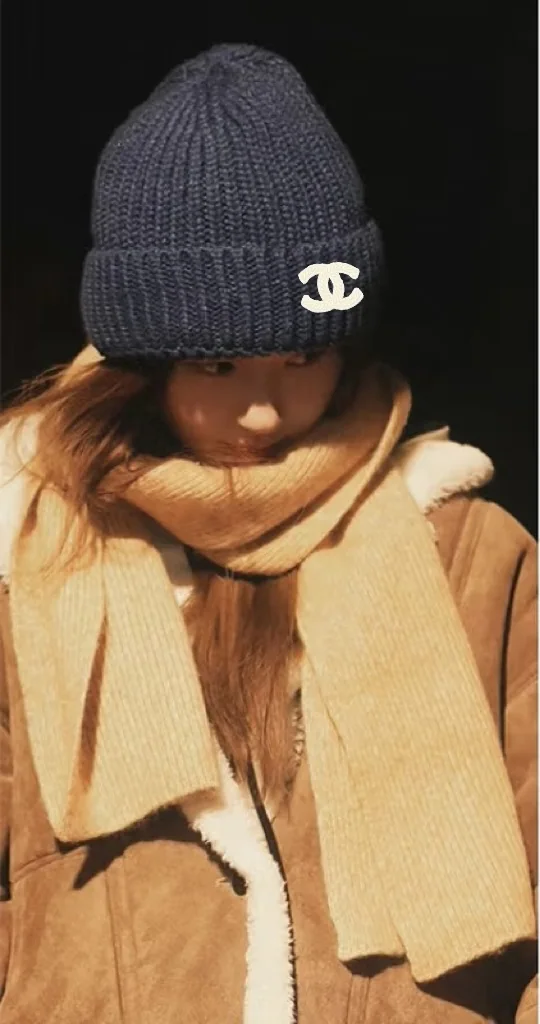 샤넬 니트 모자 상세 이미지 5