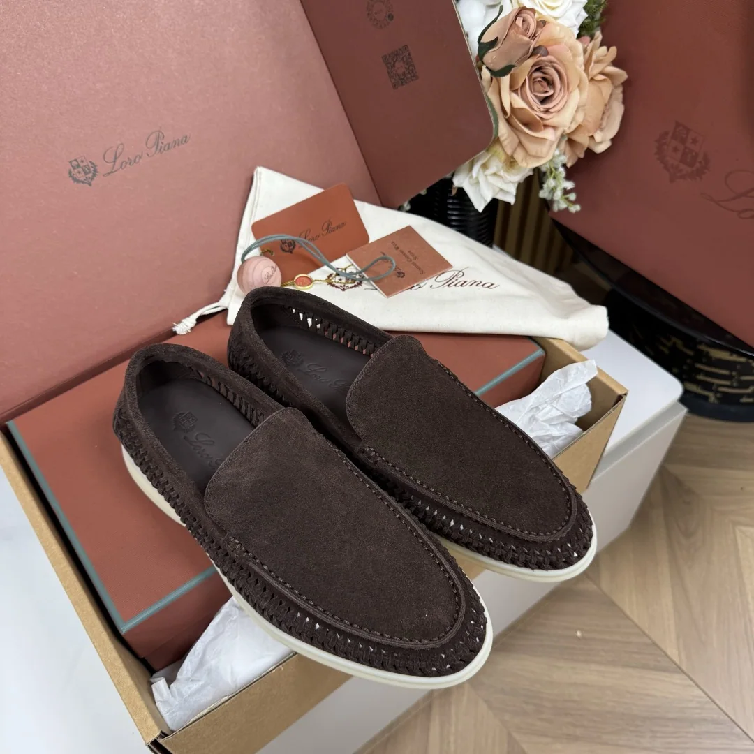 로로피아나 스웨이드 남성 로퍼 156911