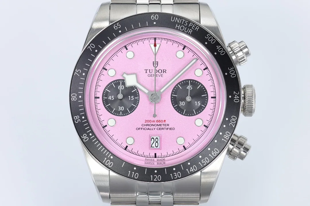 튜더 블랙베이 크로노그래프 타키미터 베젤 ZF 공장 남성 시계 레플리카 45592 Tudor 상세 이미지 2