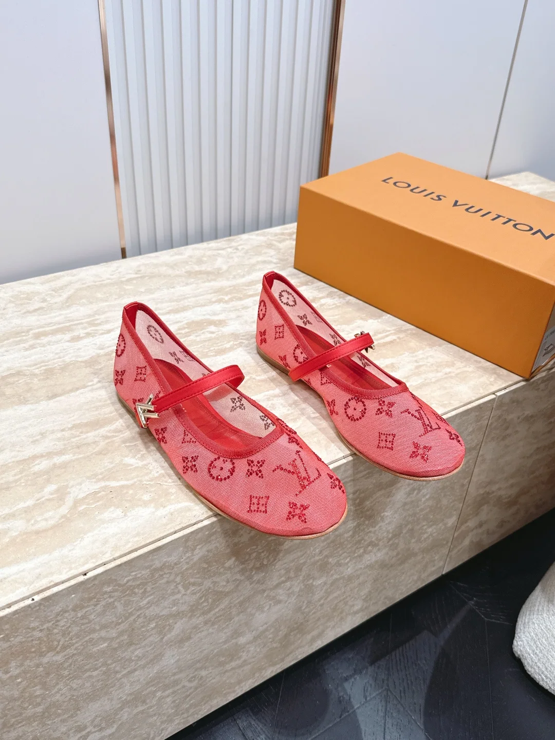 루이비통 메시 메리제인 샌들 상세 이미지 1