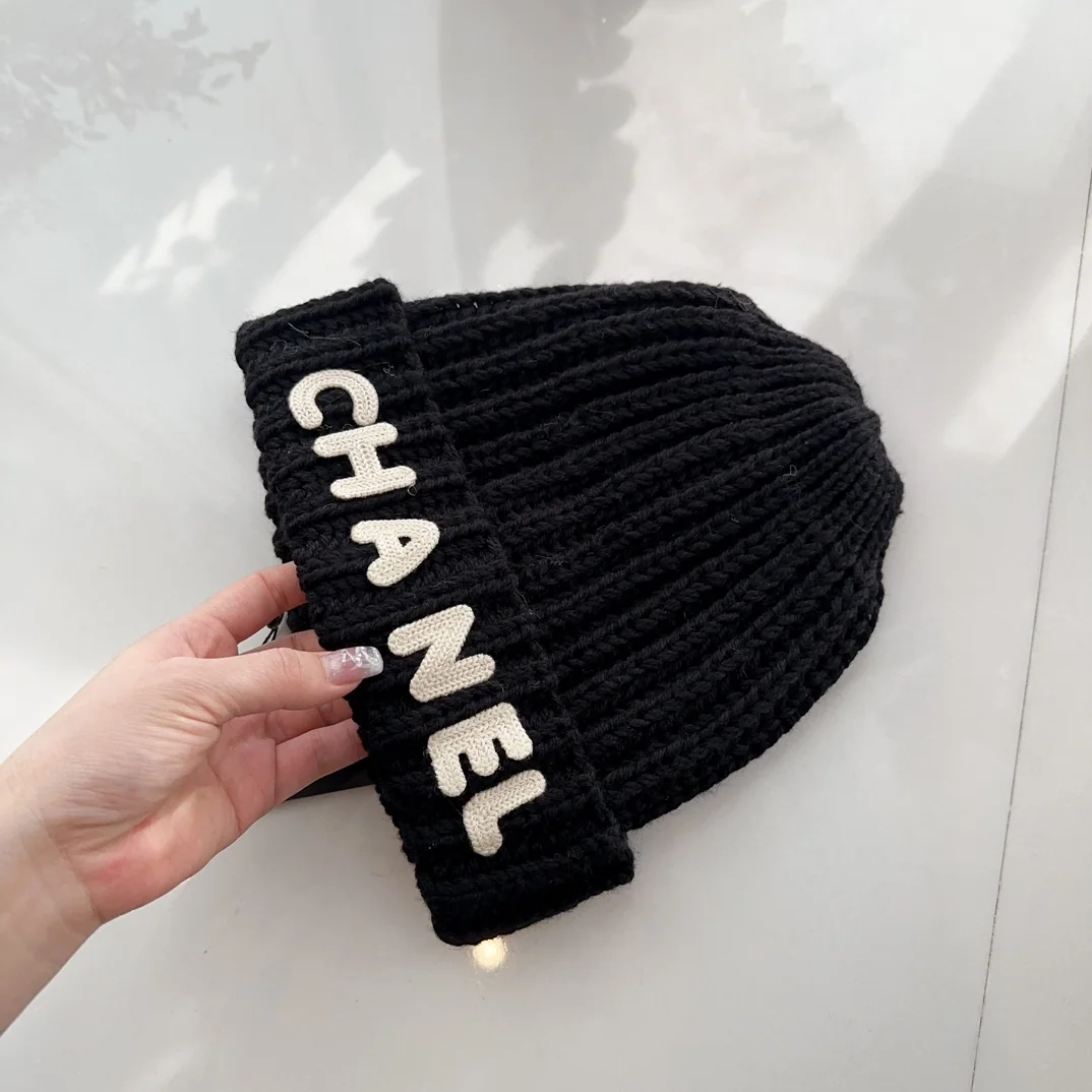 샤넬 울 비니 모자 상세 이미지 3