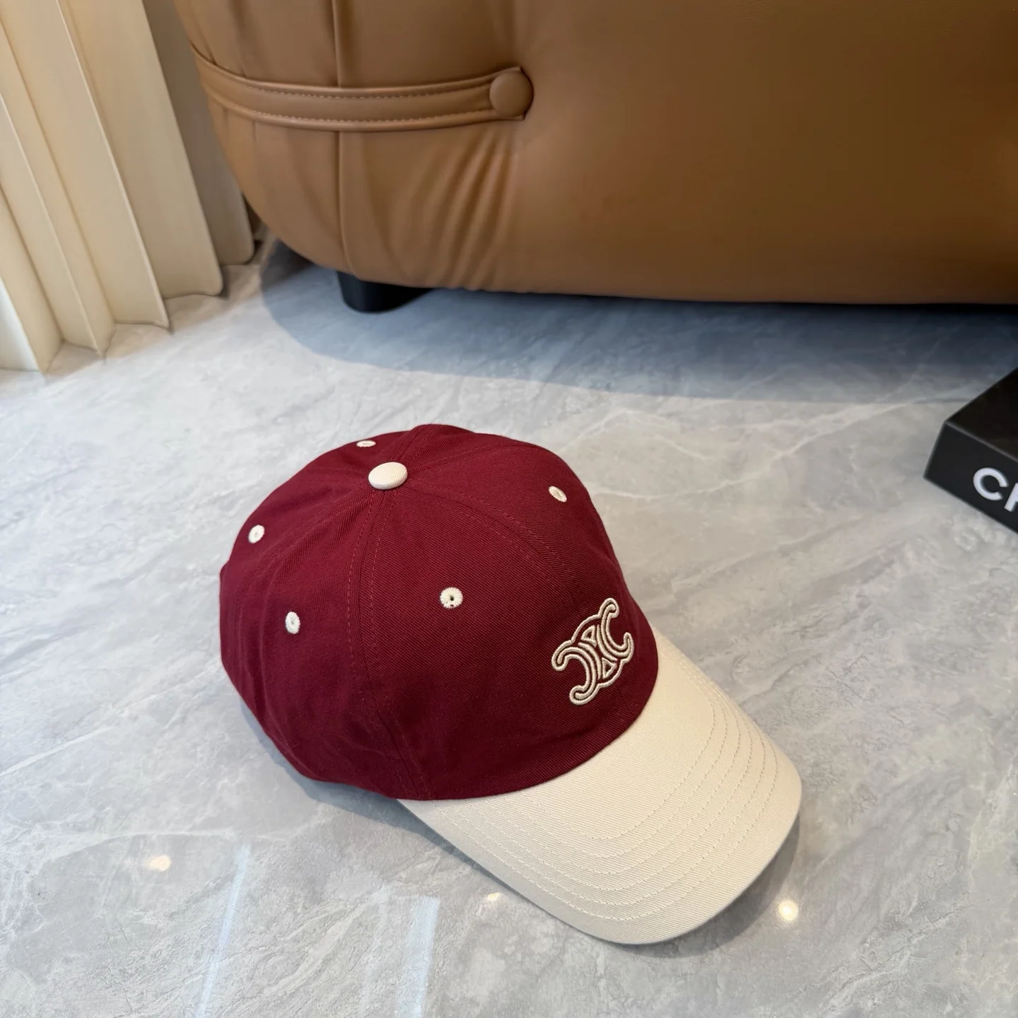 셀린느 레터 자수 야구모자 상세 이미지 8