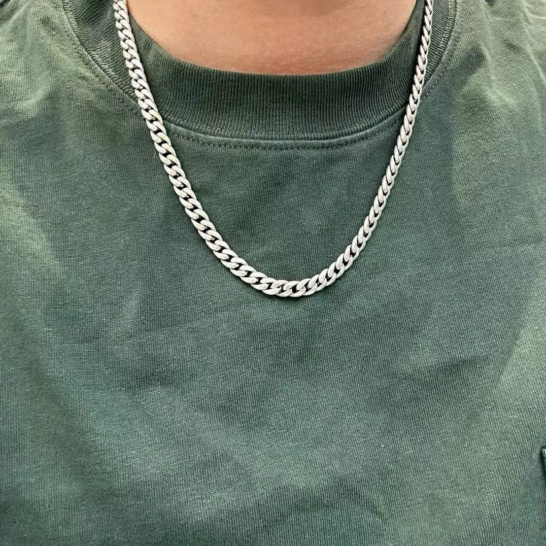 크롬하츠 클래식 레트로 엠보스 목걸이 상세 이미지 7