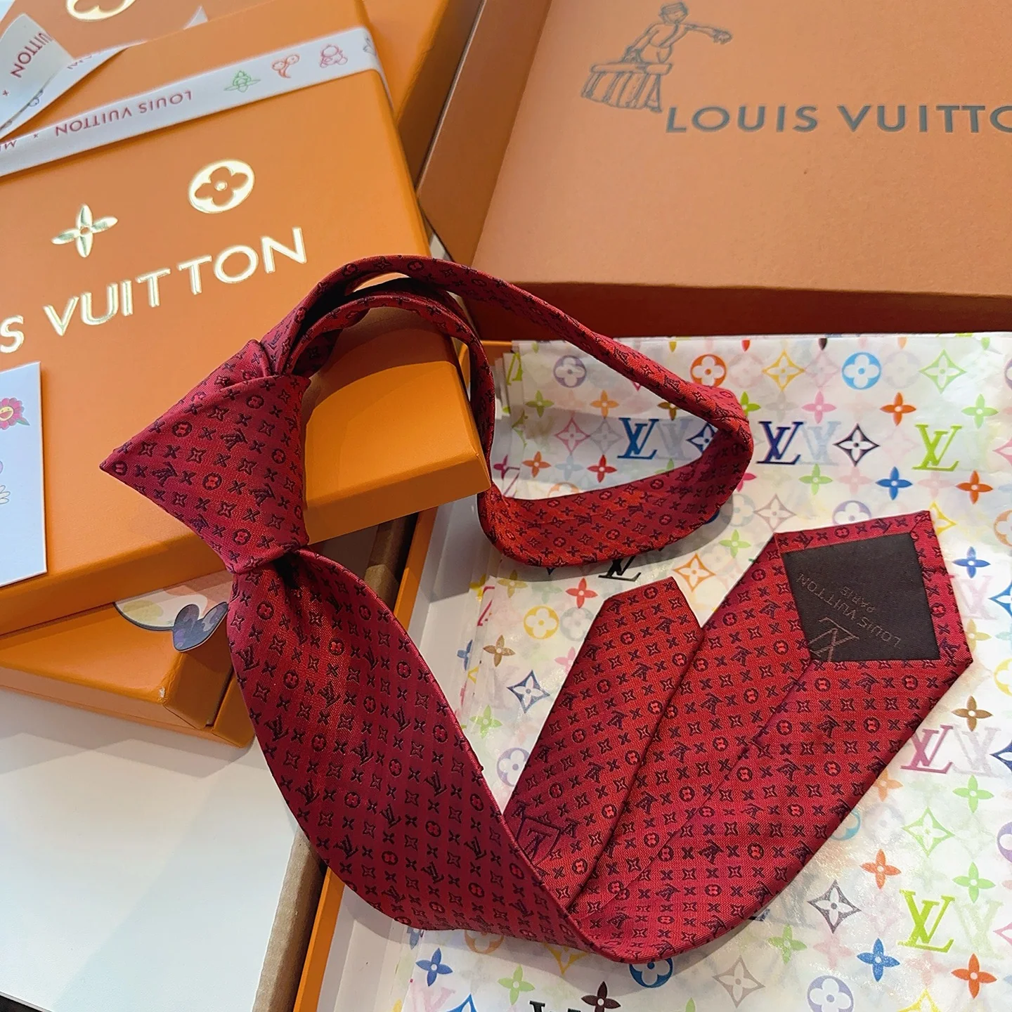 루이비통 넥타이 90109 Louis Vuitton Accessories 상세 이미지 8