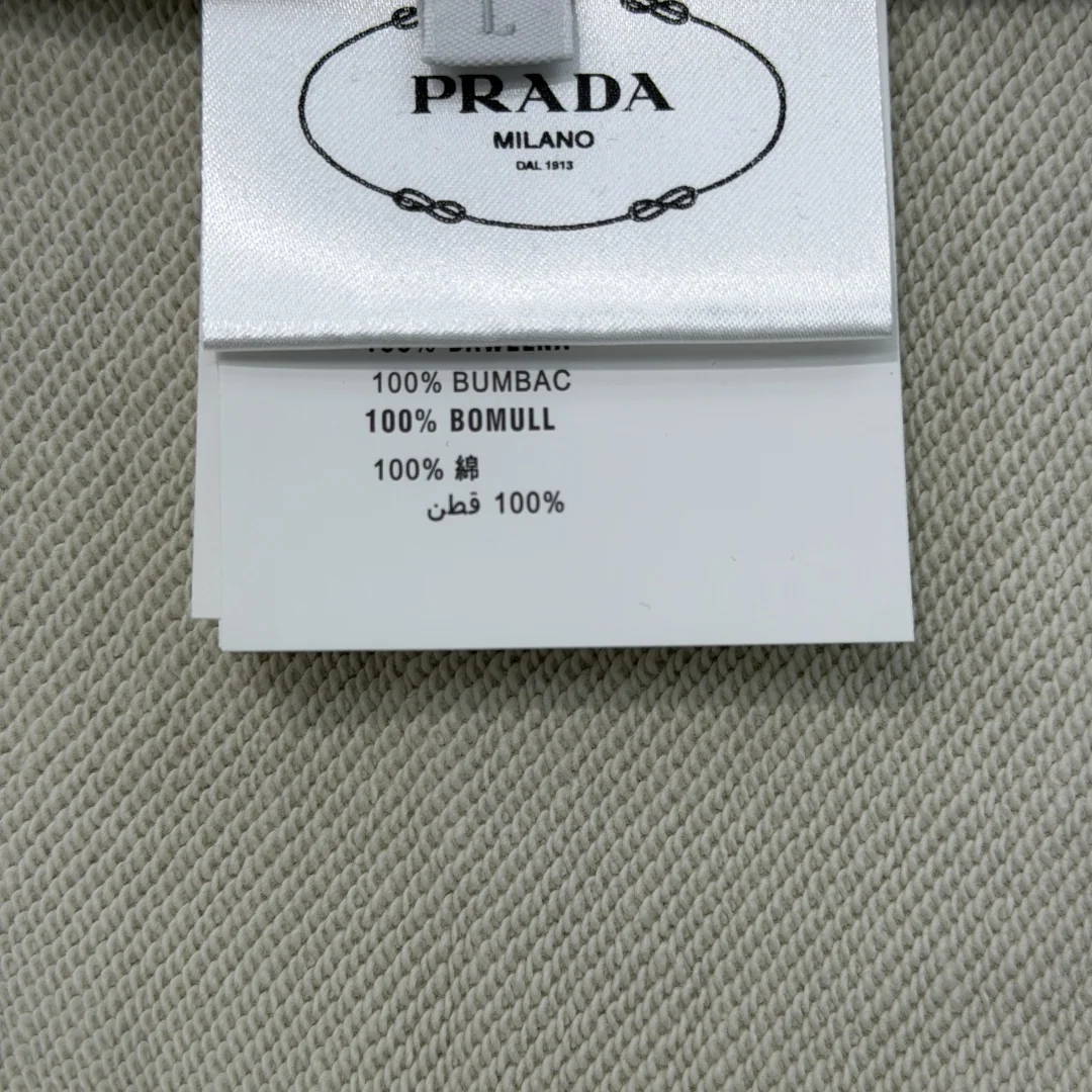 프라다 프린트 코튼 후드 가디건 남성 자켓 상세 이미지 9