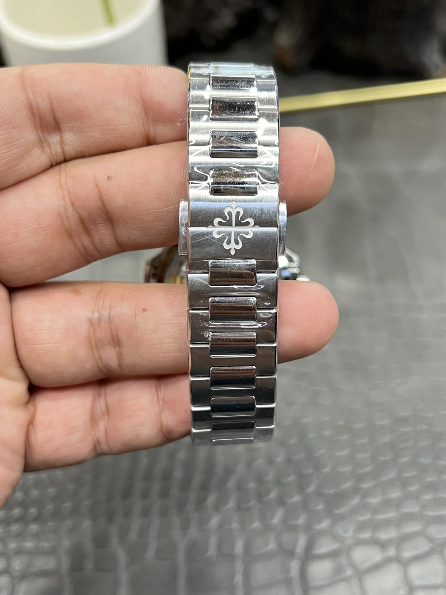 파텍필립 노틸러스 7118 자동 여성용 3 K 공장 레플리카 43965 Patek Philippe 상세 이미지 9