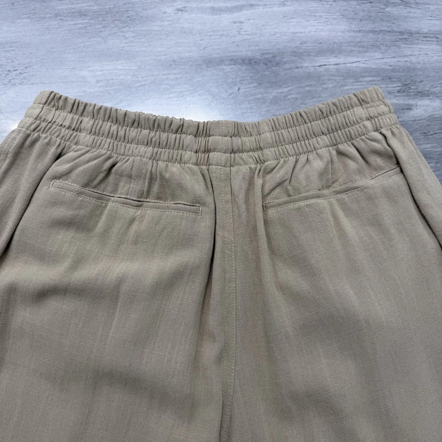 폴로 린넨 자수 포니 남성 반바지 상세 이미지 7