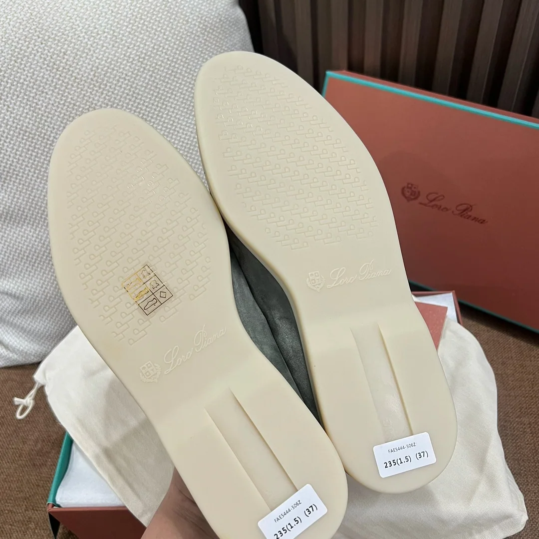 로로피아나 아미 그린 가죽 로퍼 9771 상세 이미지 9