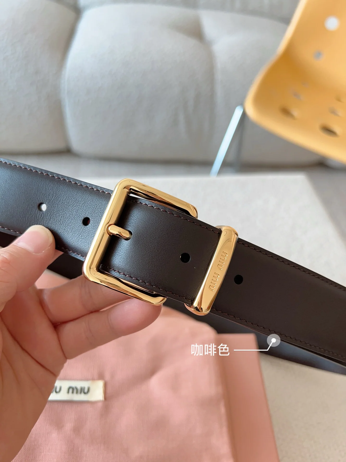 미우미우 벨트 57888 Miu Miu Belt 상세 이미지 4