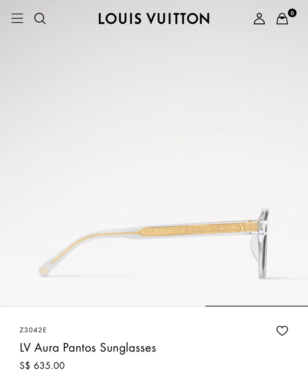 루이비통 선글라스 72900 Louis Vuitton Sunglasses 상세 이미지 9