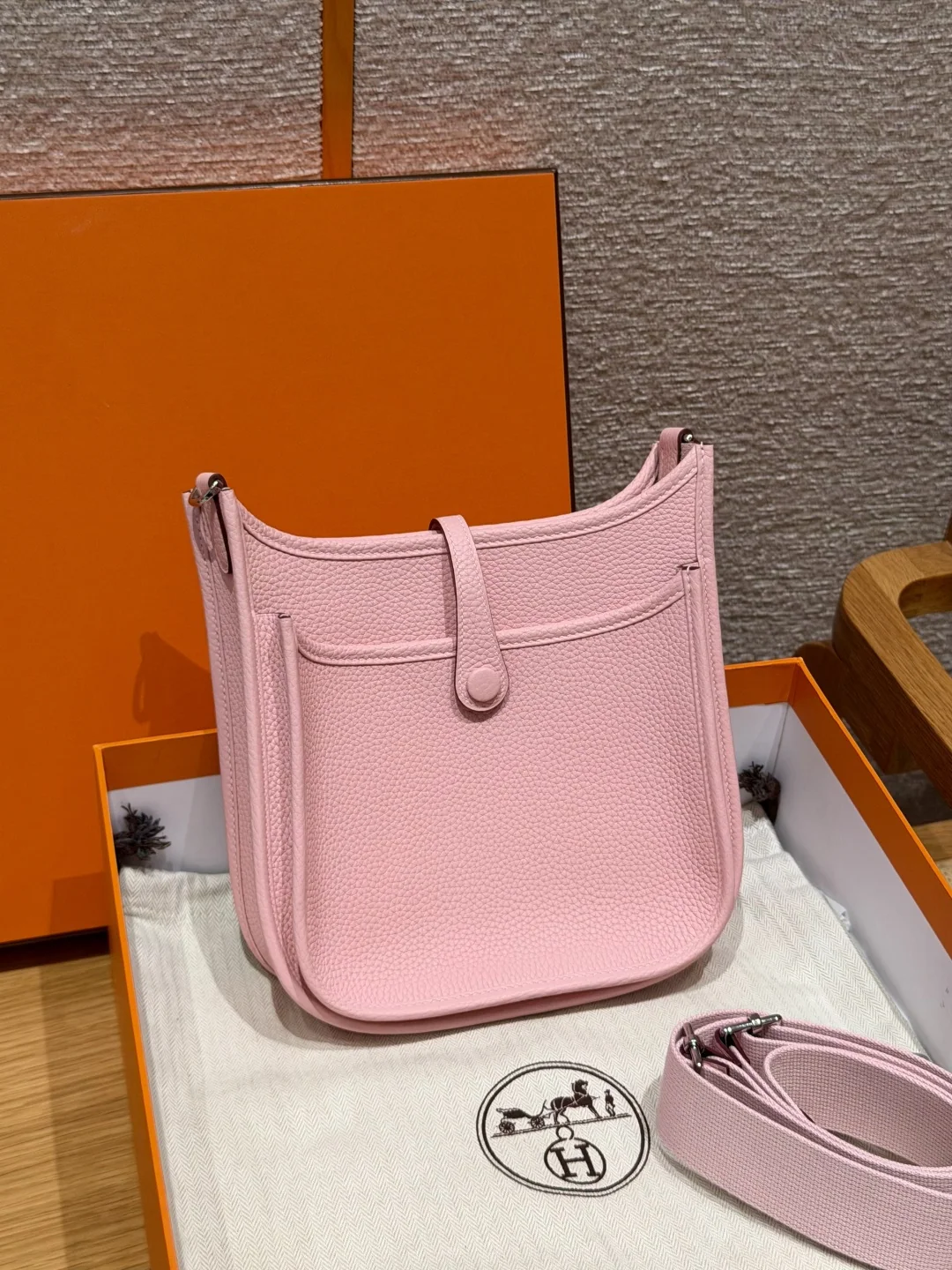 에르메스 에블린 가죽 가방 상세 이미지 2