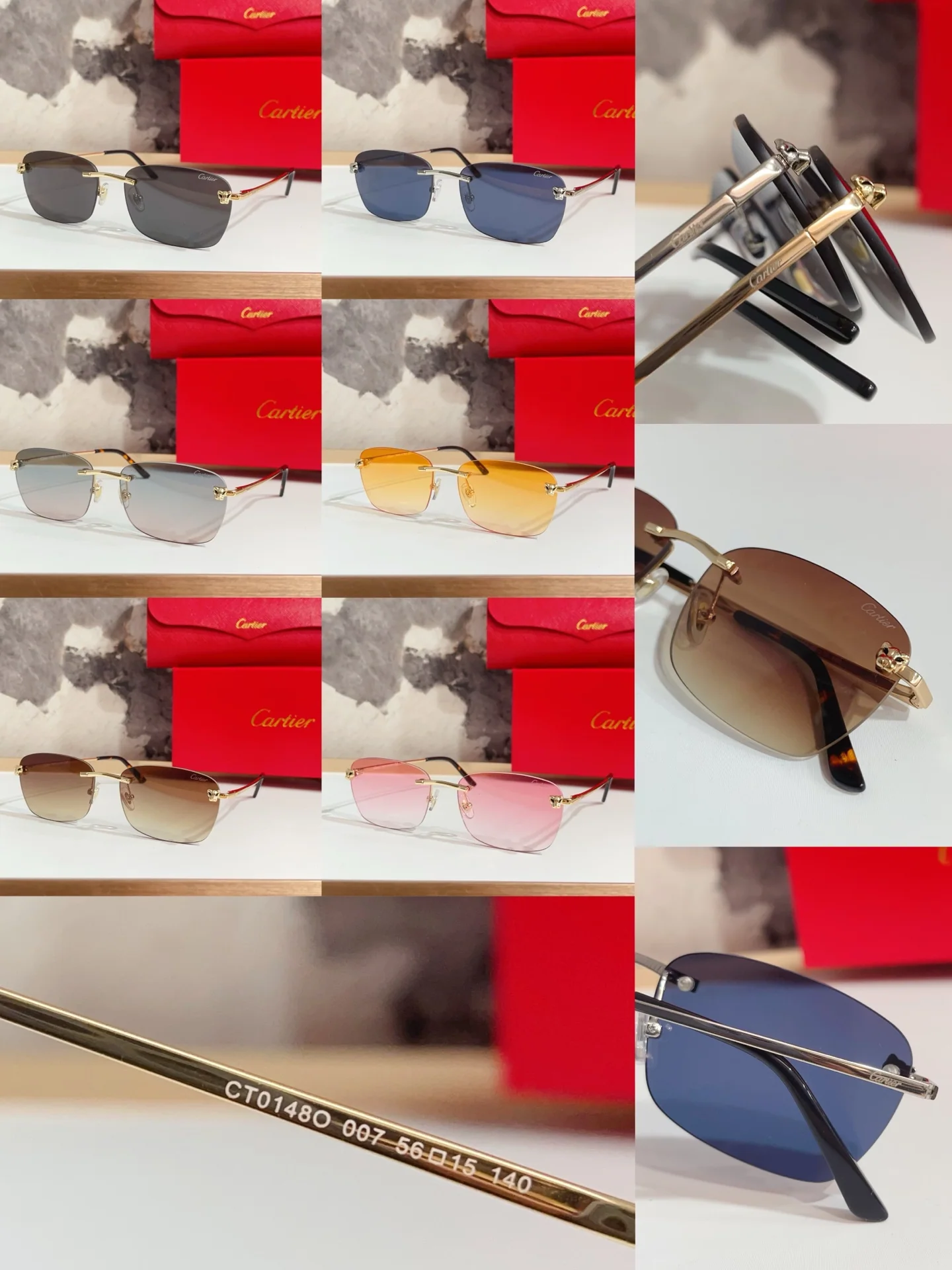 까르띠에 선글라스 72291 Cartier Sunglasses 상세 이미지 1