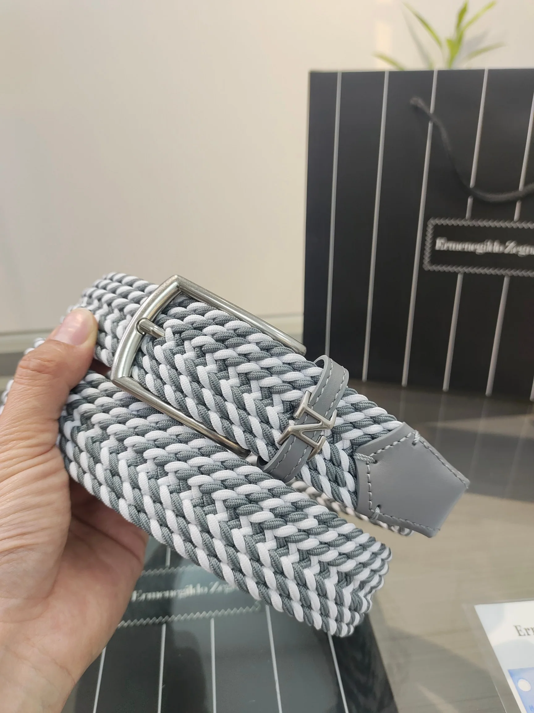 제냐 벨트 59240 Zegna Belt 상세 이미지 4