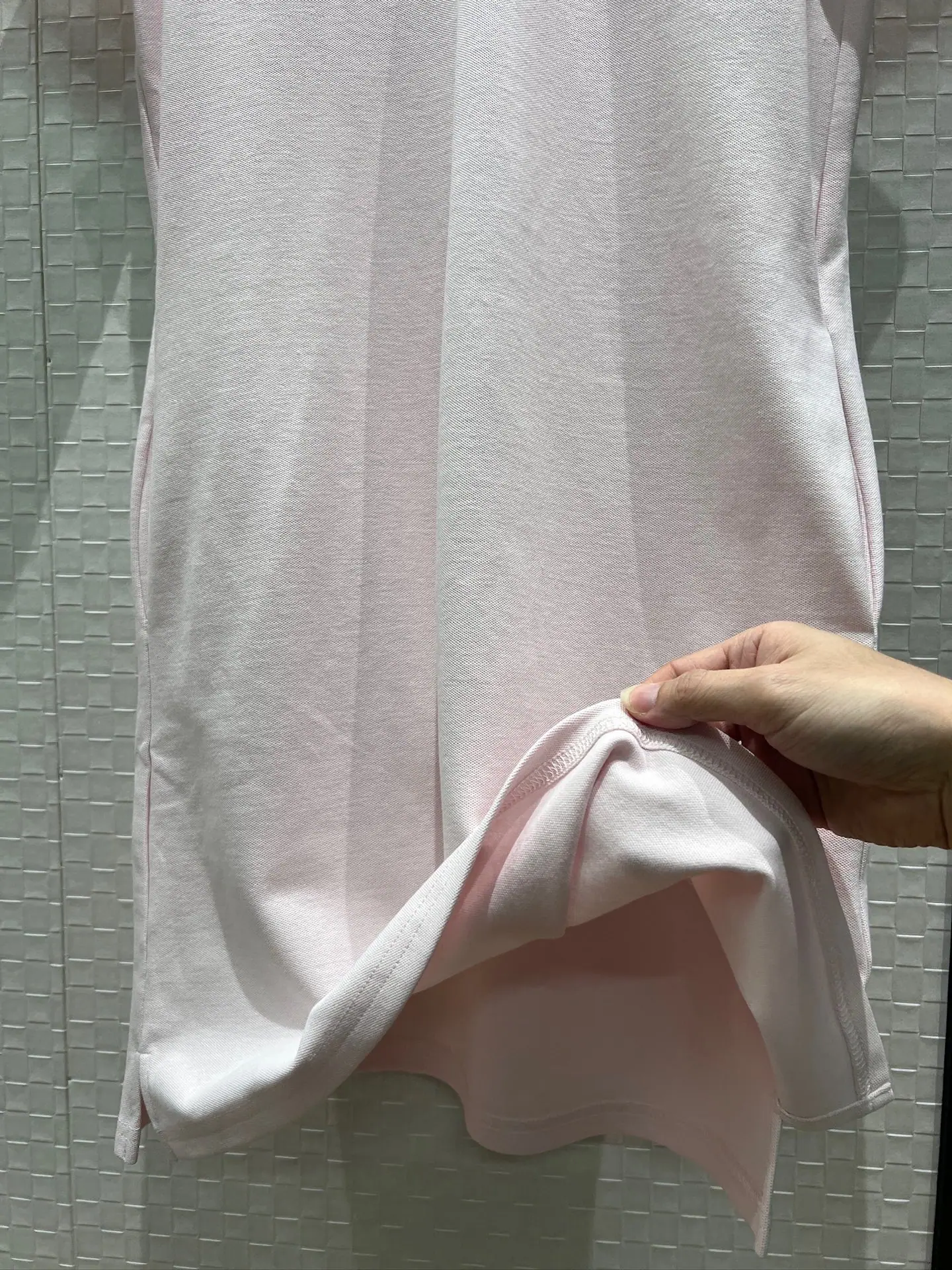 버버리 체크 카라 폴로 원피스 상세 이미지 7