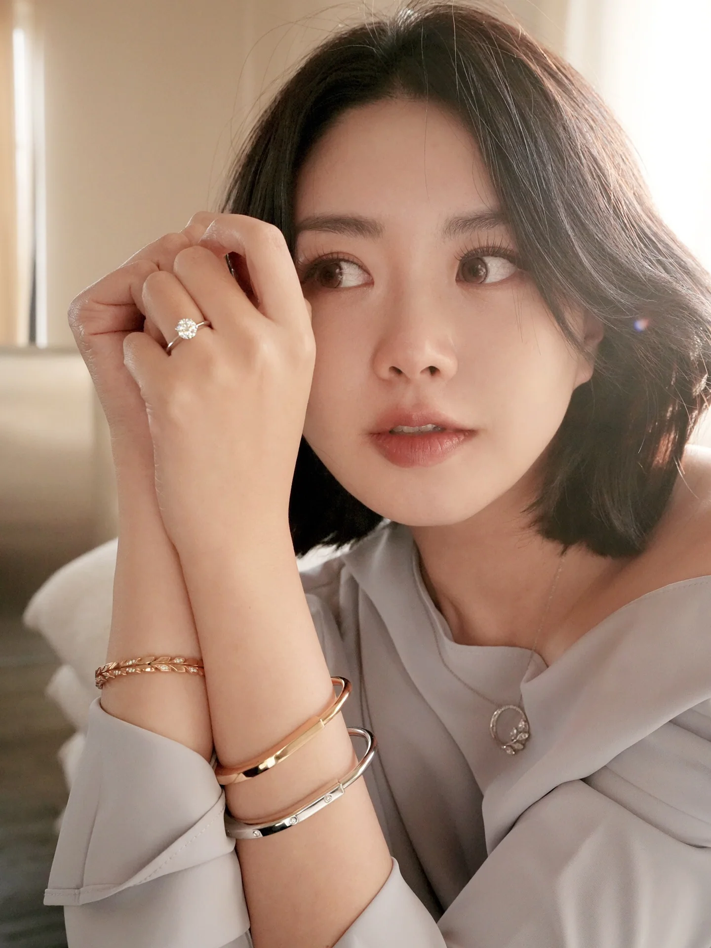 티파니 빅토리아 다이아몬드 라탄 목걸이 상세 이미지 2