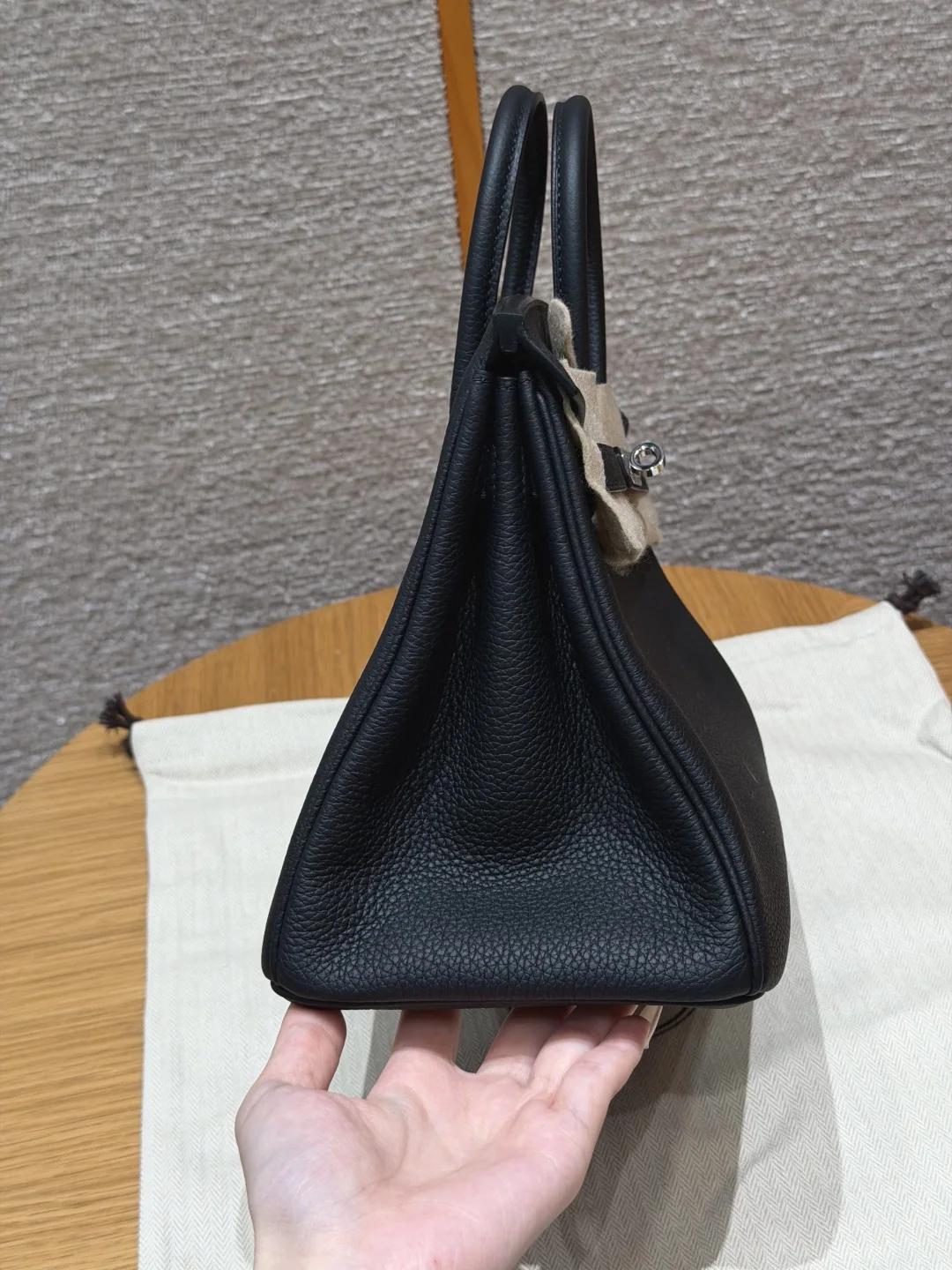 에르메스 버킨 25 토고 가죽 가방 상세 이미지 3