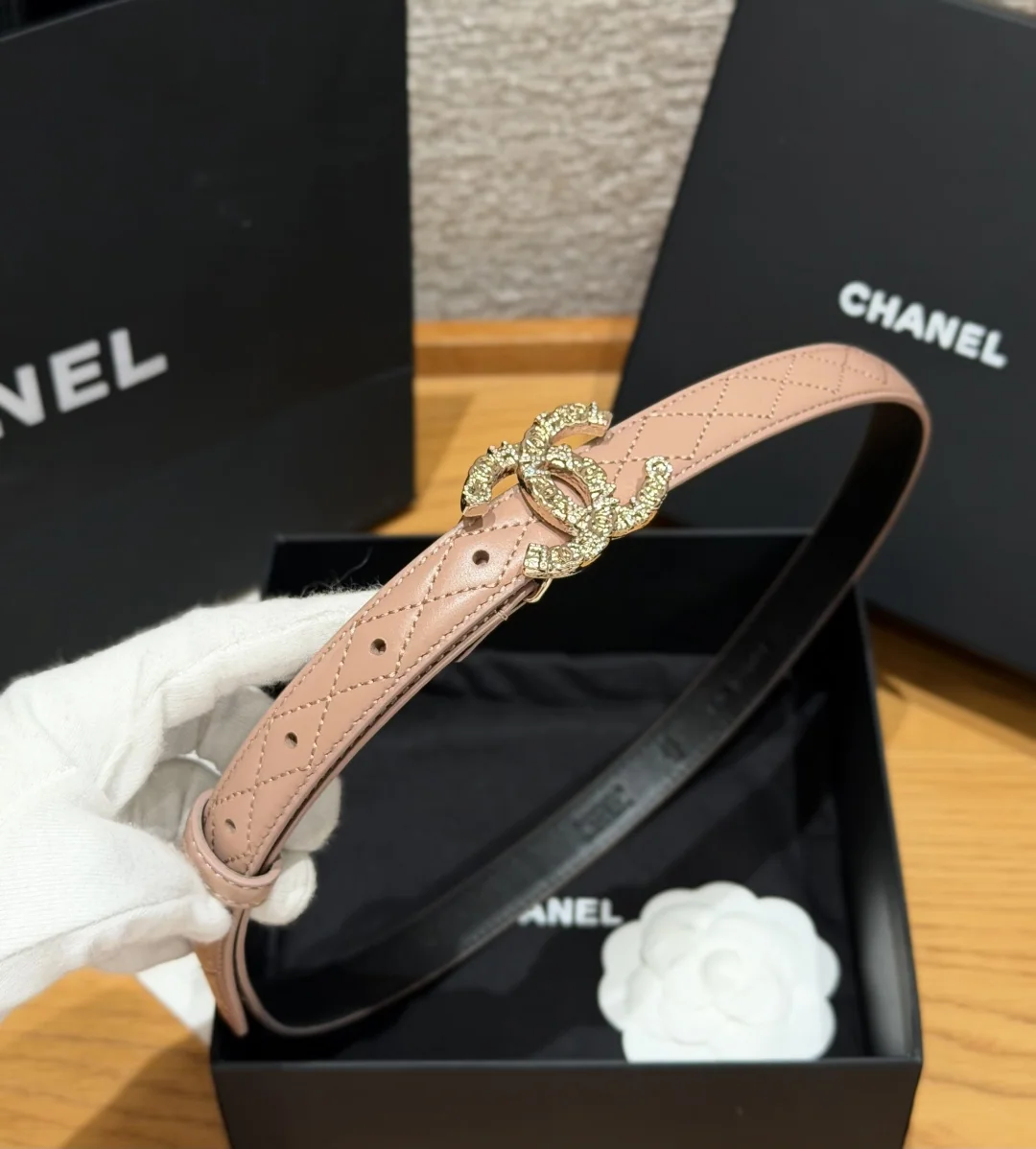 샤넬 퀼팅 램스킨 벨트 20mm 상세 이미지 7