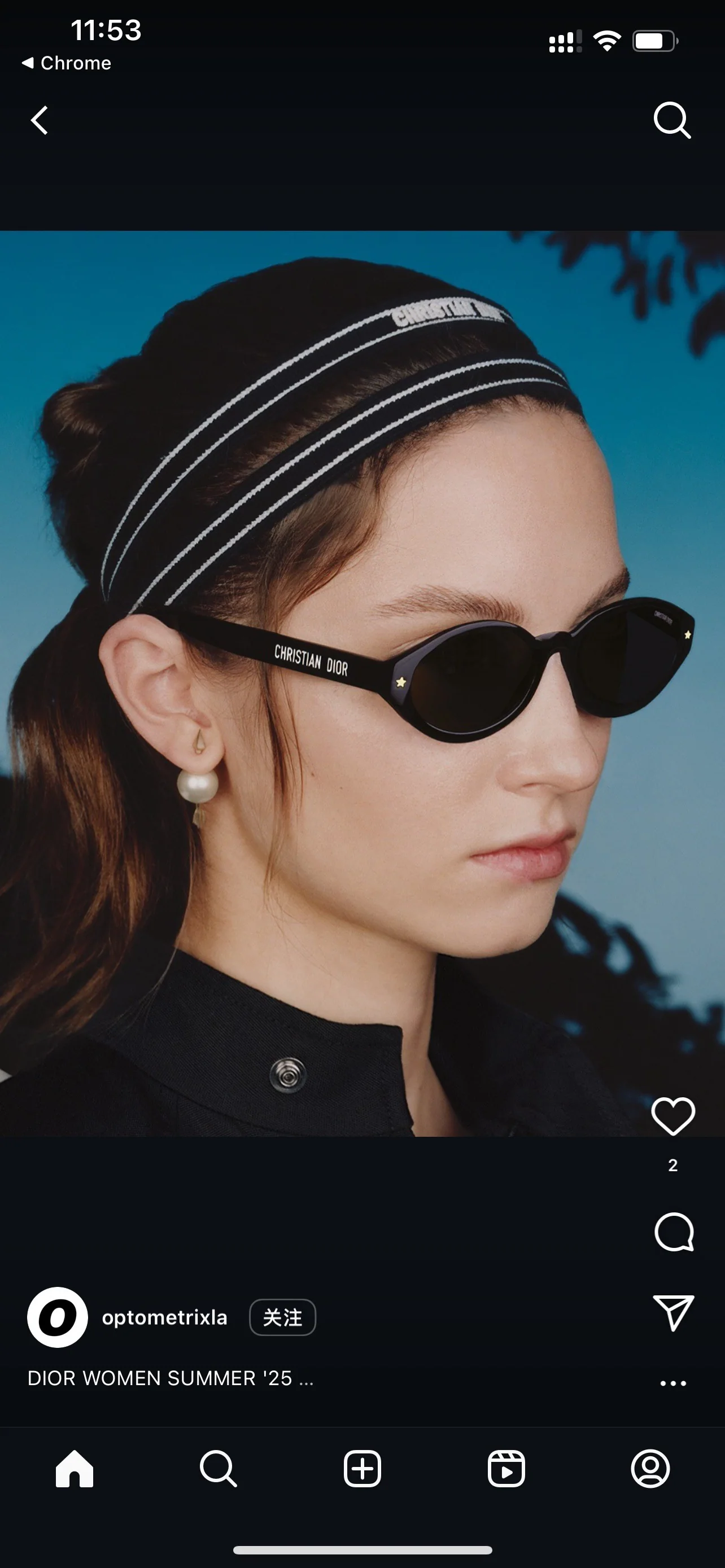 디올 선글라스 60372 Dior Sunglasses 상세 이미지 2