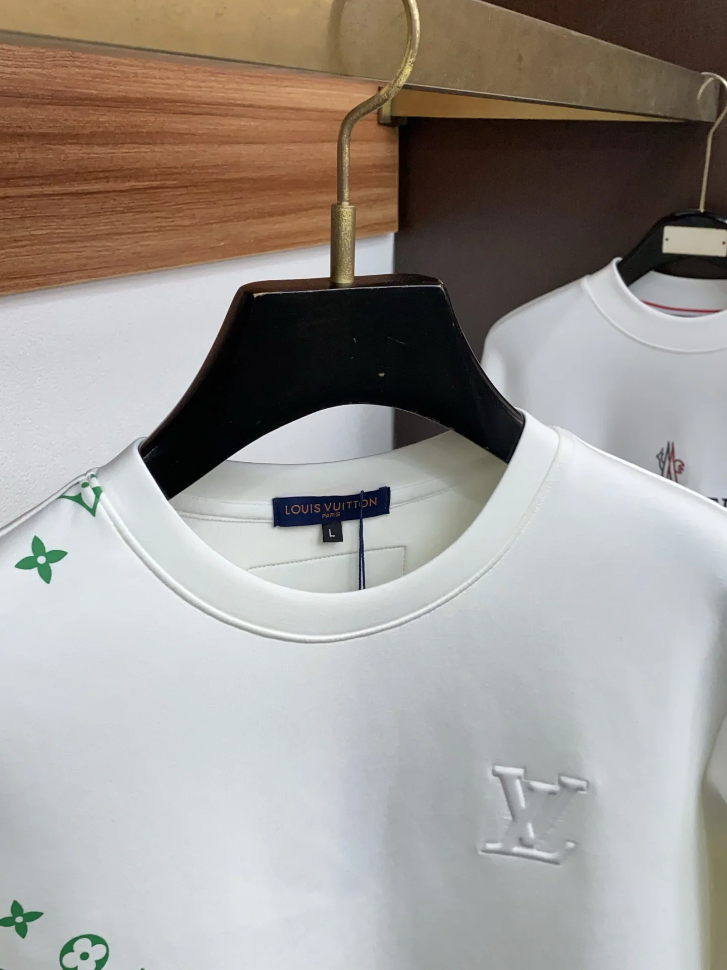 루이비통 클래식 에이스 크루넥 에어 코튼 긴팔 스웨트셔츠 P250 상세 이미지 3