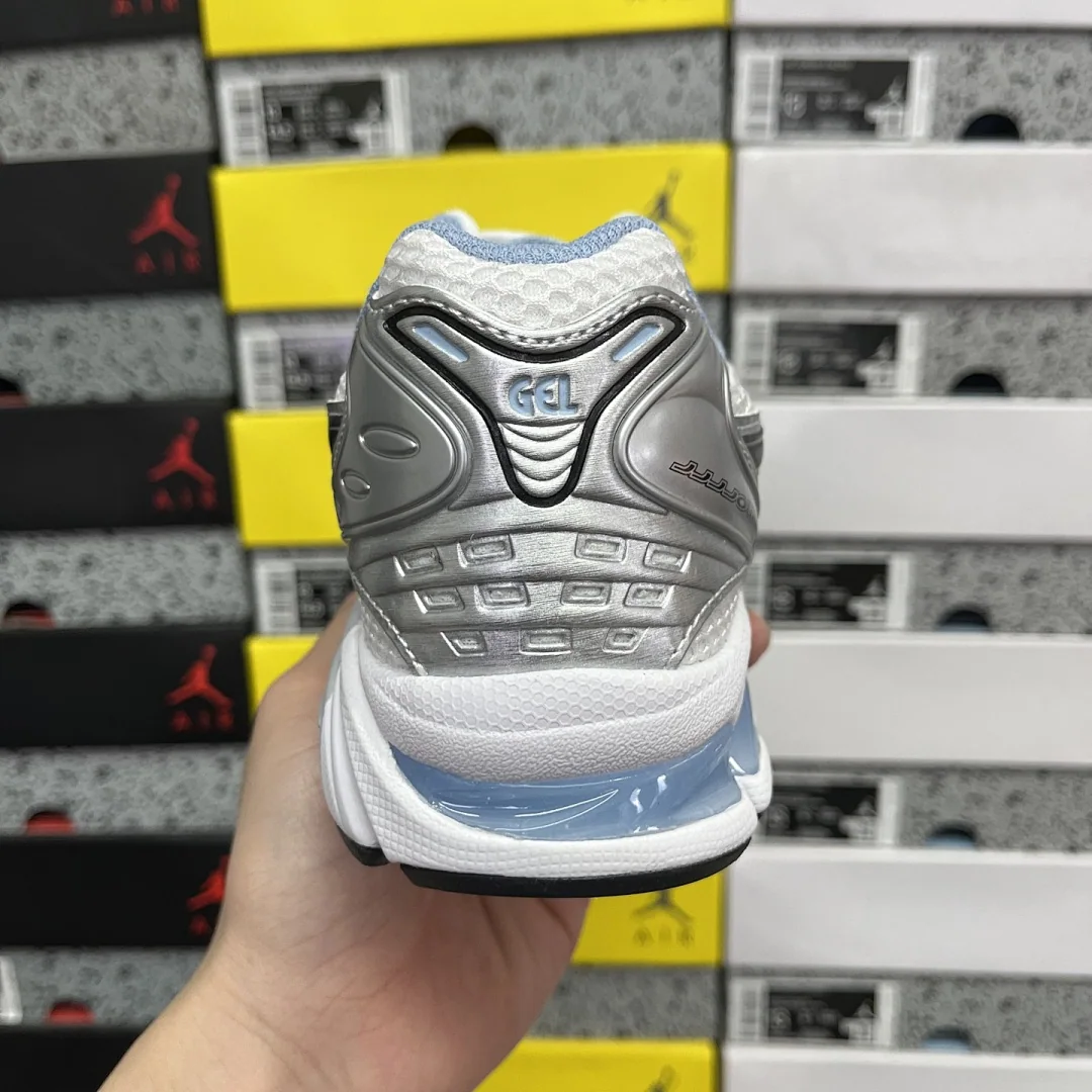 아식스 [ZC] 젤 카야노 14 1203A961-101 200322 Asics Gel-Kayano 14 JJJJound White Blue 상세 이미지 4