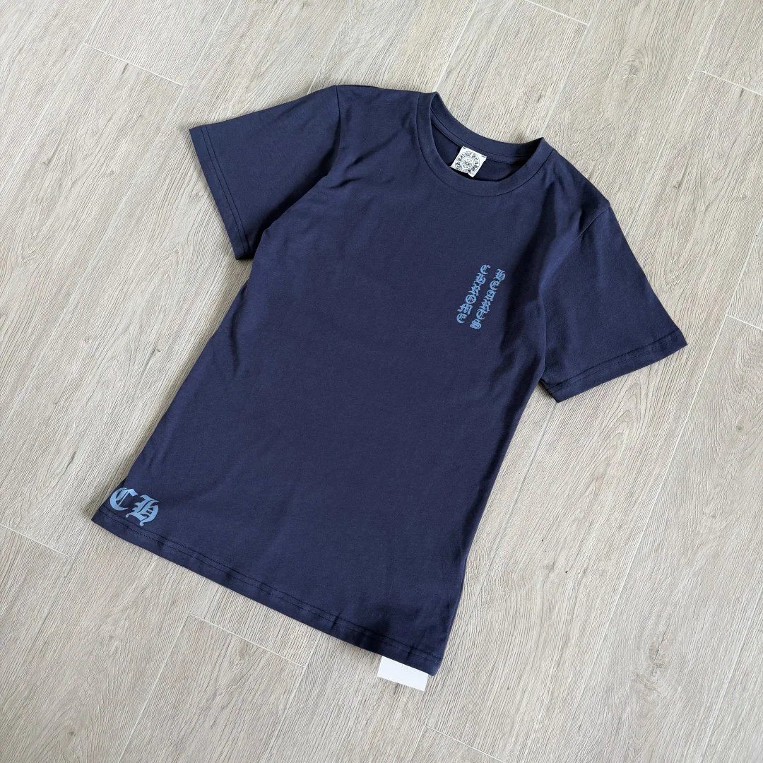 크롬하츠 데미지 가공 여성 반팔 티셔츠 상세 이미지 2