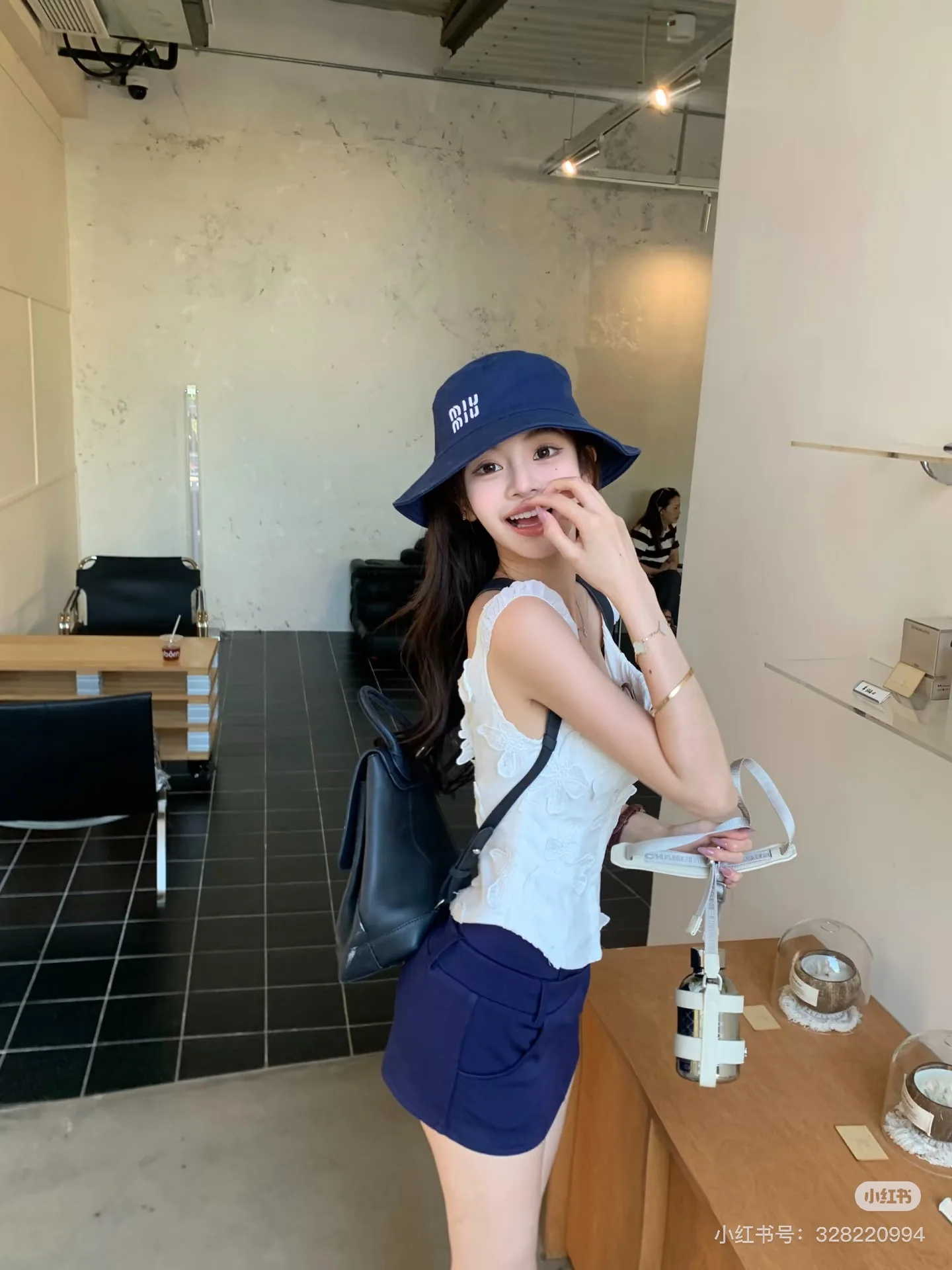 미우미우 모자 81333 Miu Miu Cap 상세 이미지 1