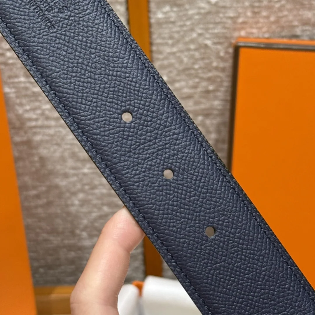 에르메스 홈 투아레그 양면 가죽 벨트 상세 이미지 6