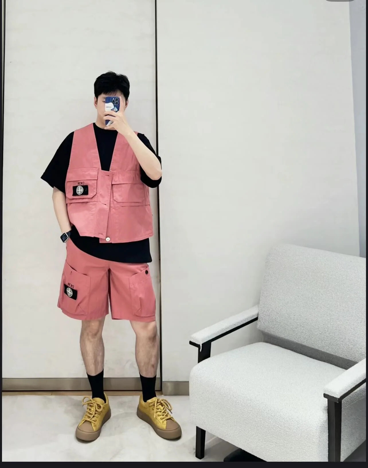 스톤아일랜드 남성 반바지 51303 Stone Island Shorts 상세 이미지 4