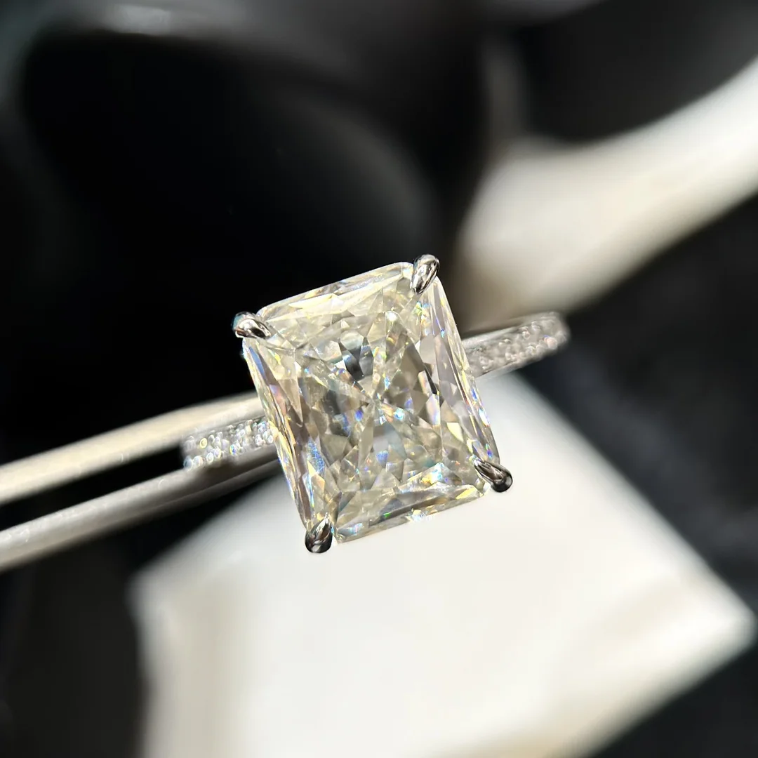 티파니 트루 포프롱 모조 다이아몬드 반지 상세 이미지 1