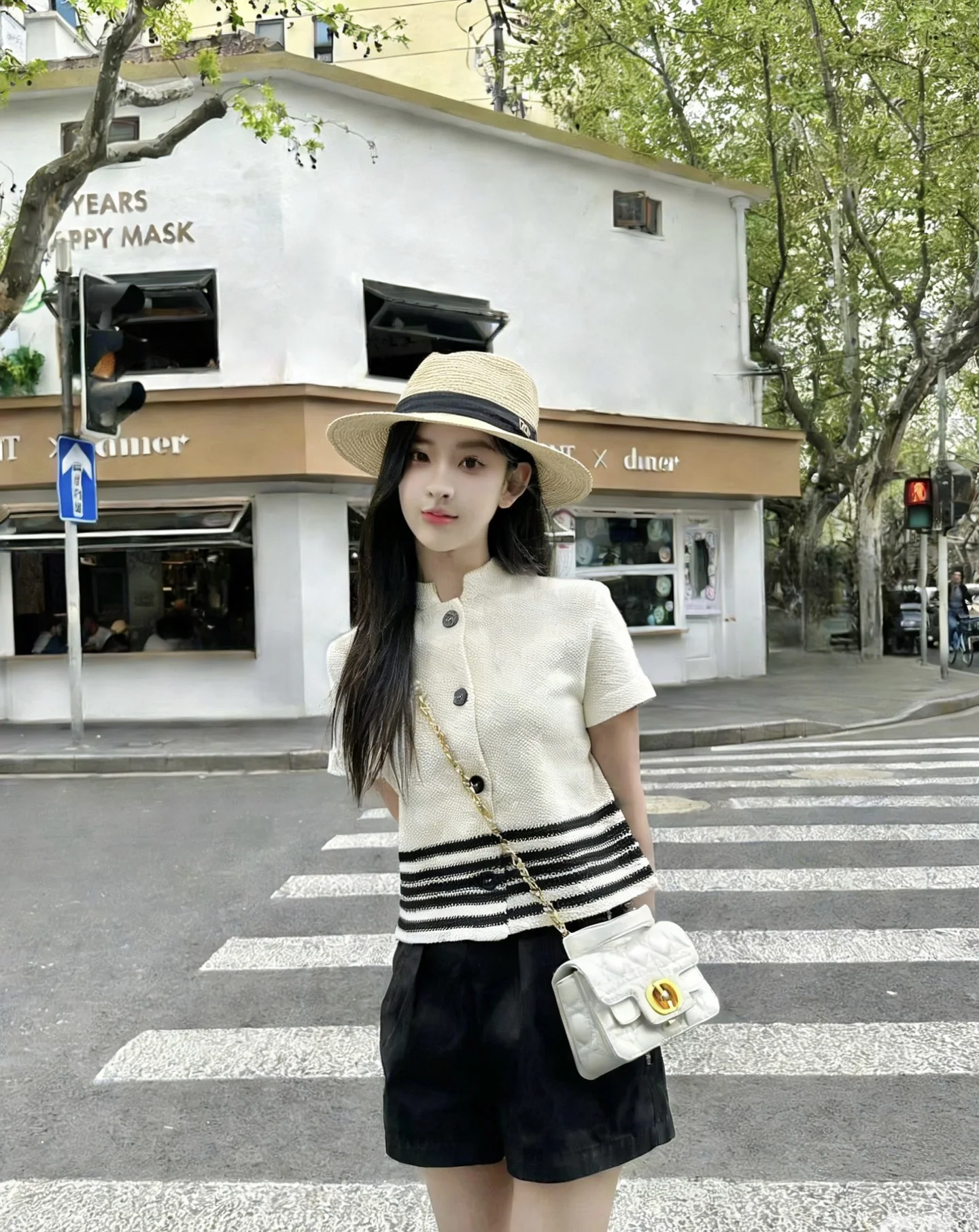 디올 라피아 햇볕 가리개 모자 상세 이미지 7