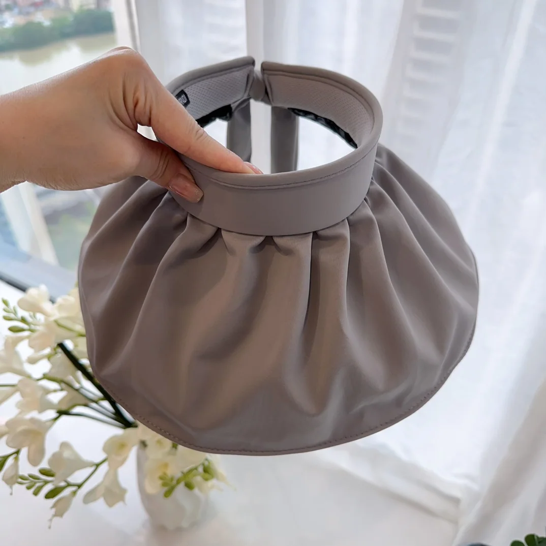 발렌시아가 조개껍데기 선바이저 모자 상세 이미지 7
