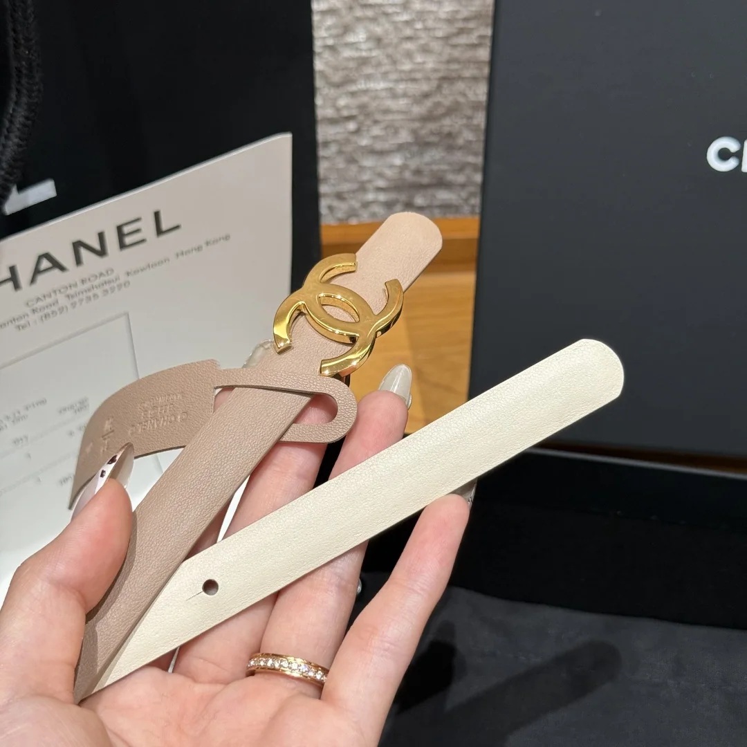 샤넬 클래식 양면 송아지가죽 벨트 상세 이미지 6