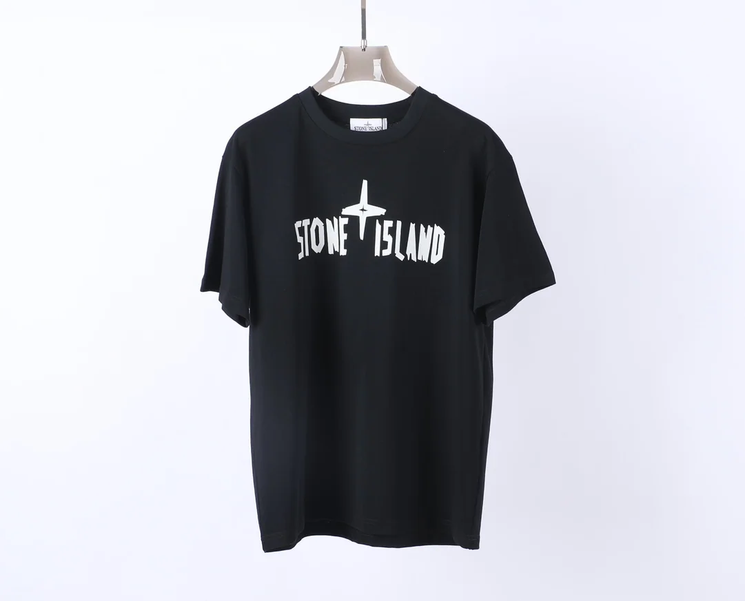 스톤아일랜드 크루넥 코튼 반팔 티셔츠 상세 이미지 2