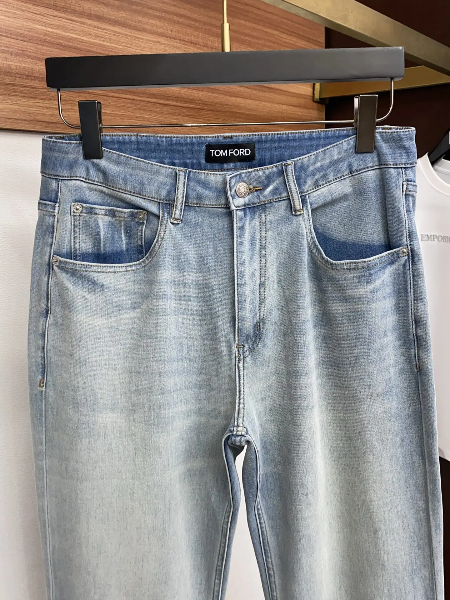 톰포드 남성 데님 바지 상세 이미지 3