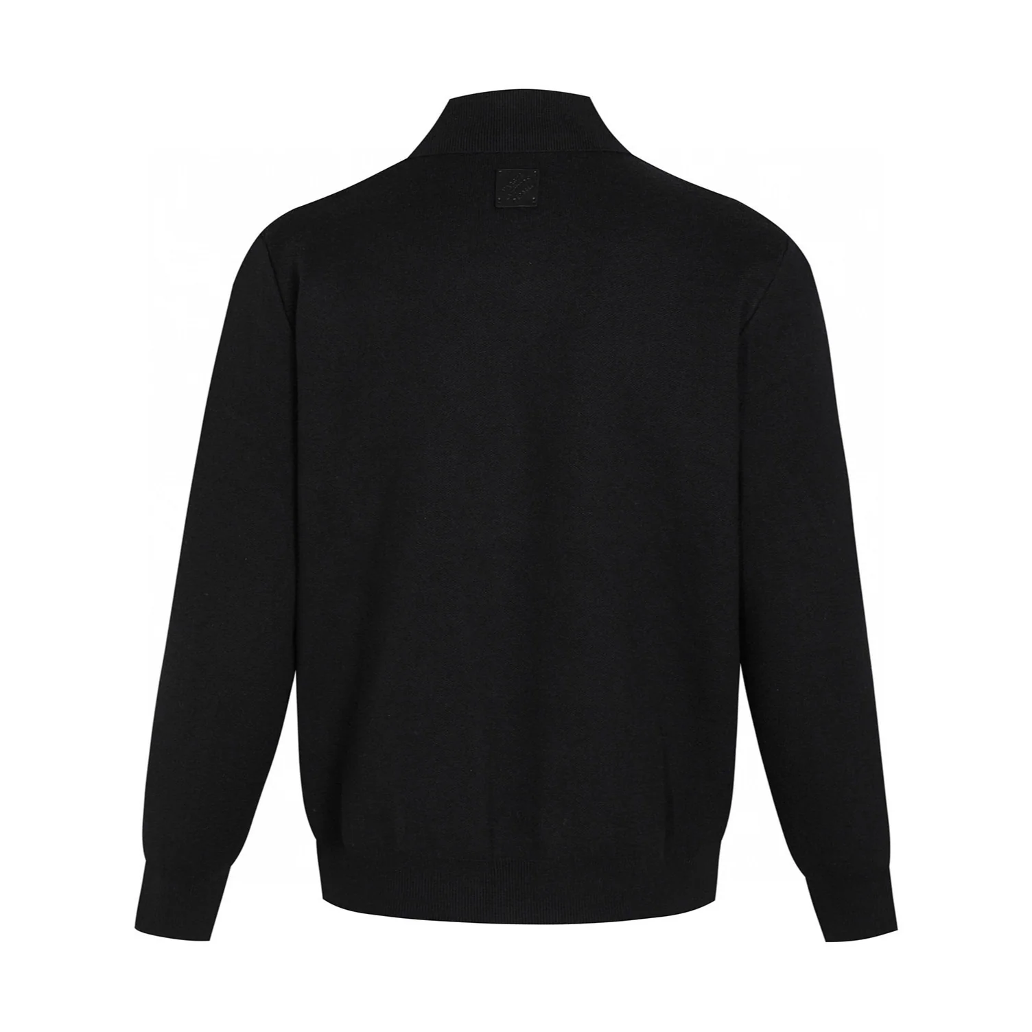 루이비통 레더 트리밍 울 집업 가디건 상세 이미지 2