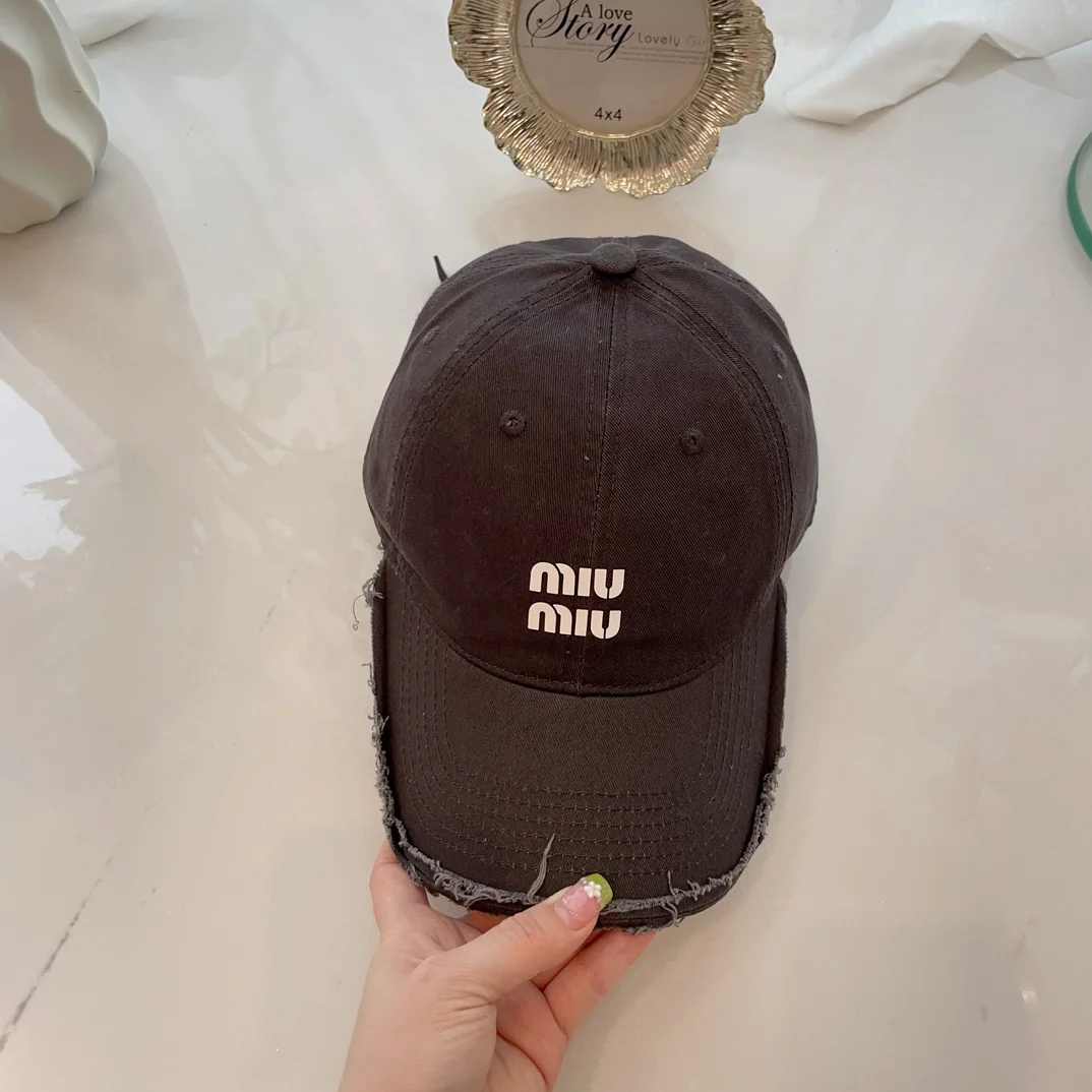 미우미우 모자 80940 Miu Miu Cap 상세 이미지 4