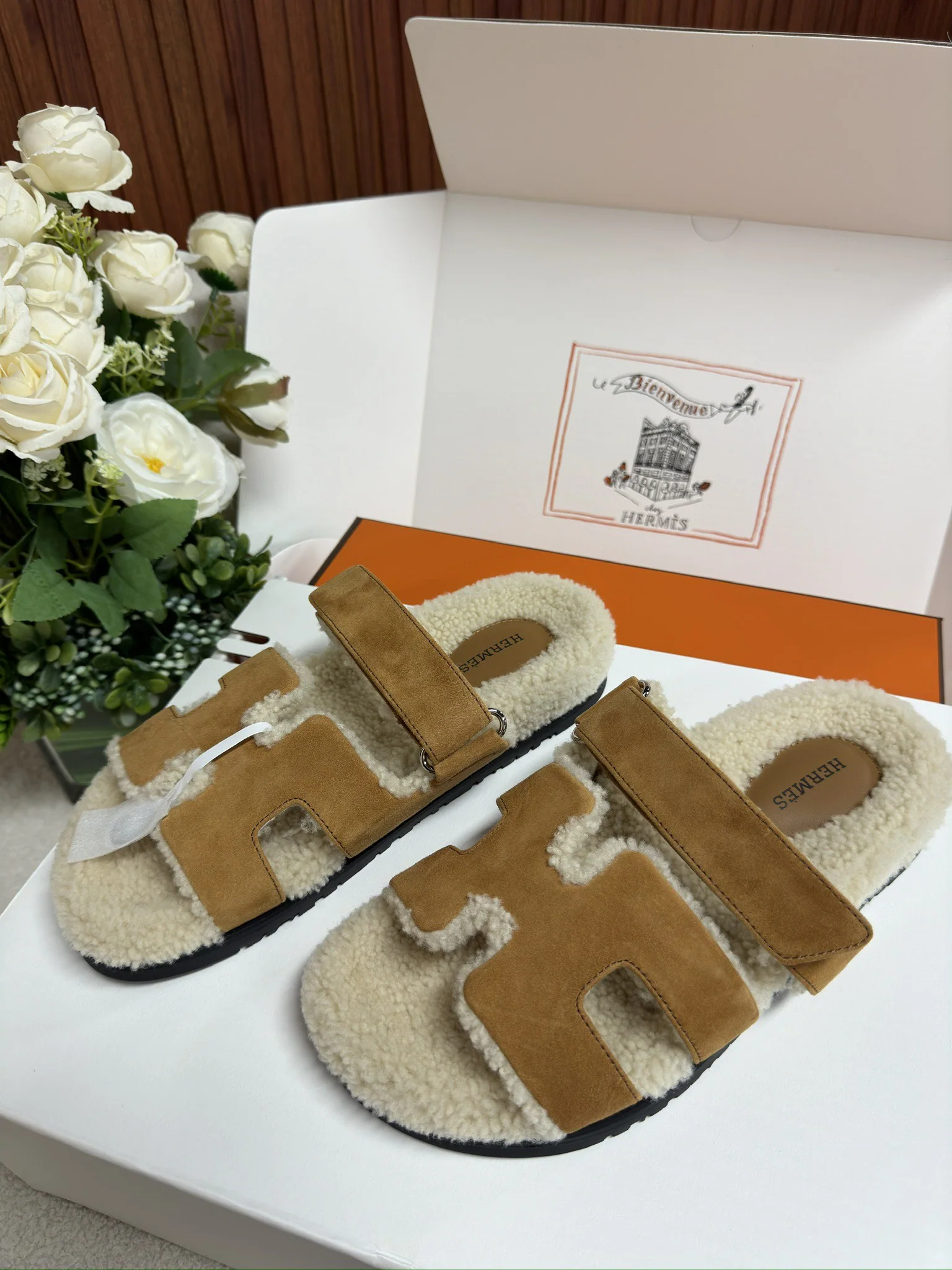 에르메스 롤업 퍼 부티 신발 상세 이미지 2