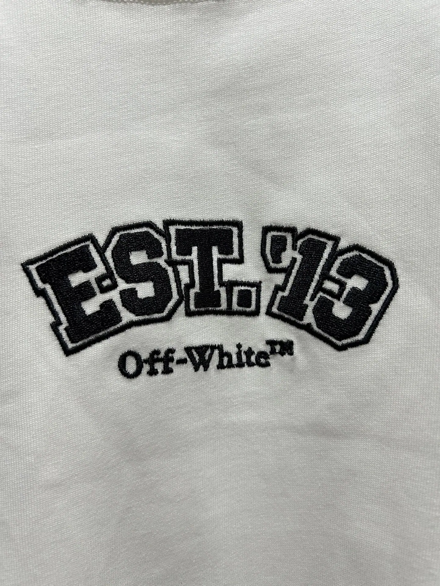 오프화이트 OW 24 ss 10 주년 기념 로고 반팔 티셔츠 상세 이미지 8