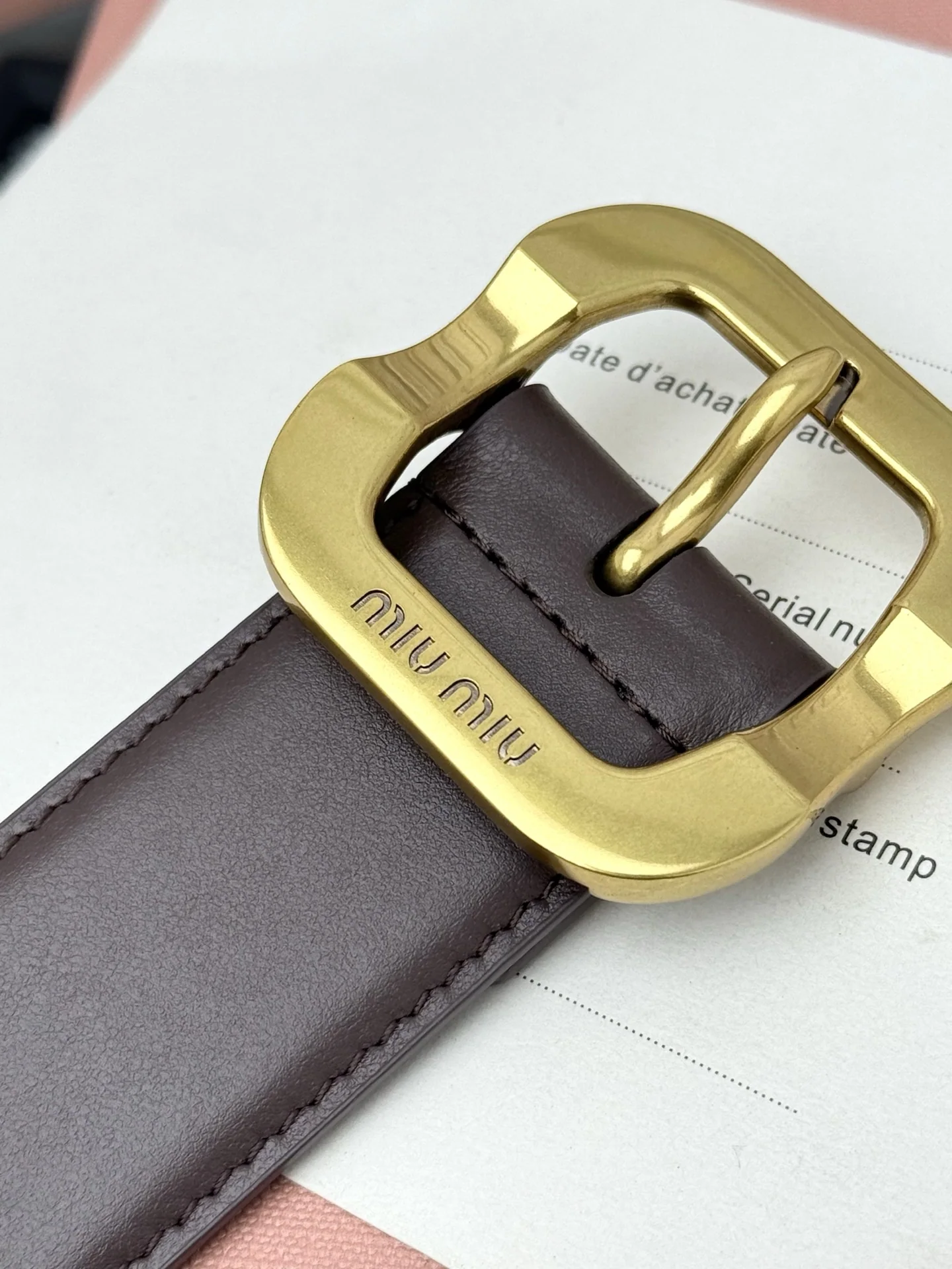 미우미우 벨트 57917 Miu Miu Belt 상세 이미지 7