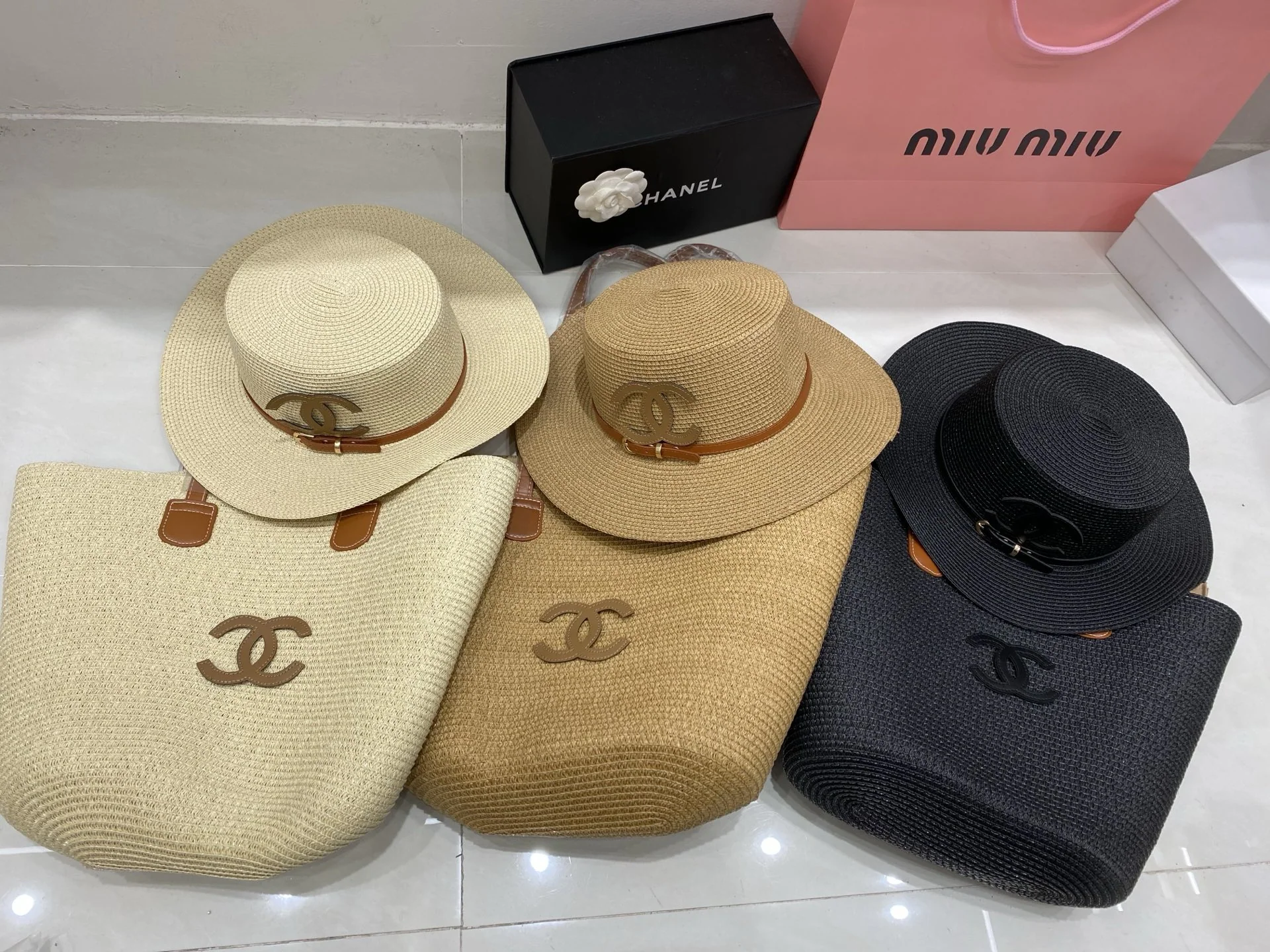 샤넬 플랫햇 모자 상세 이미지 1