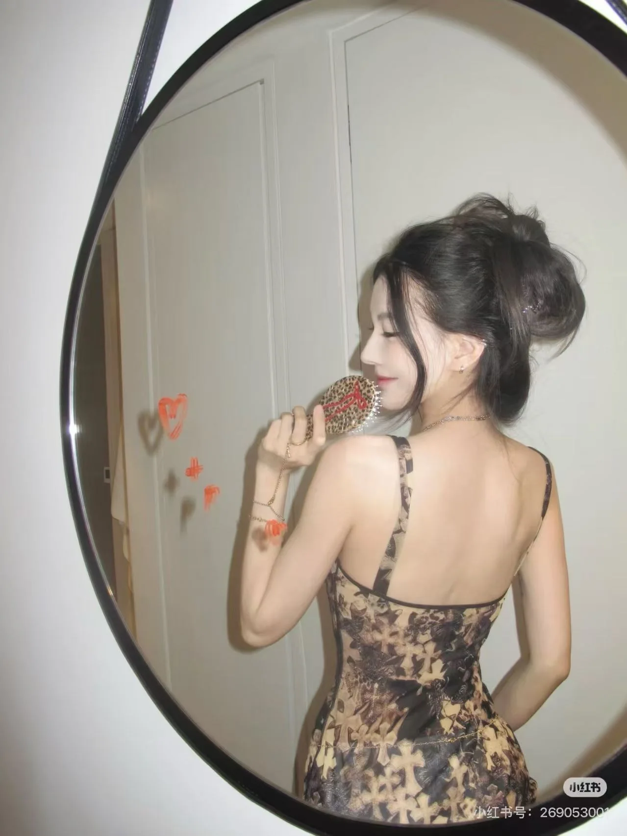 크롬하츠 여성 메이플 리프 크로스 긴팔 드레스 상세 이미지 26