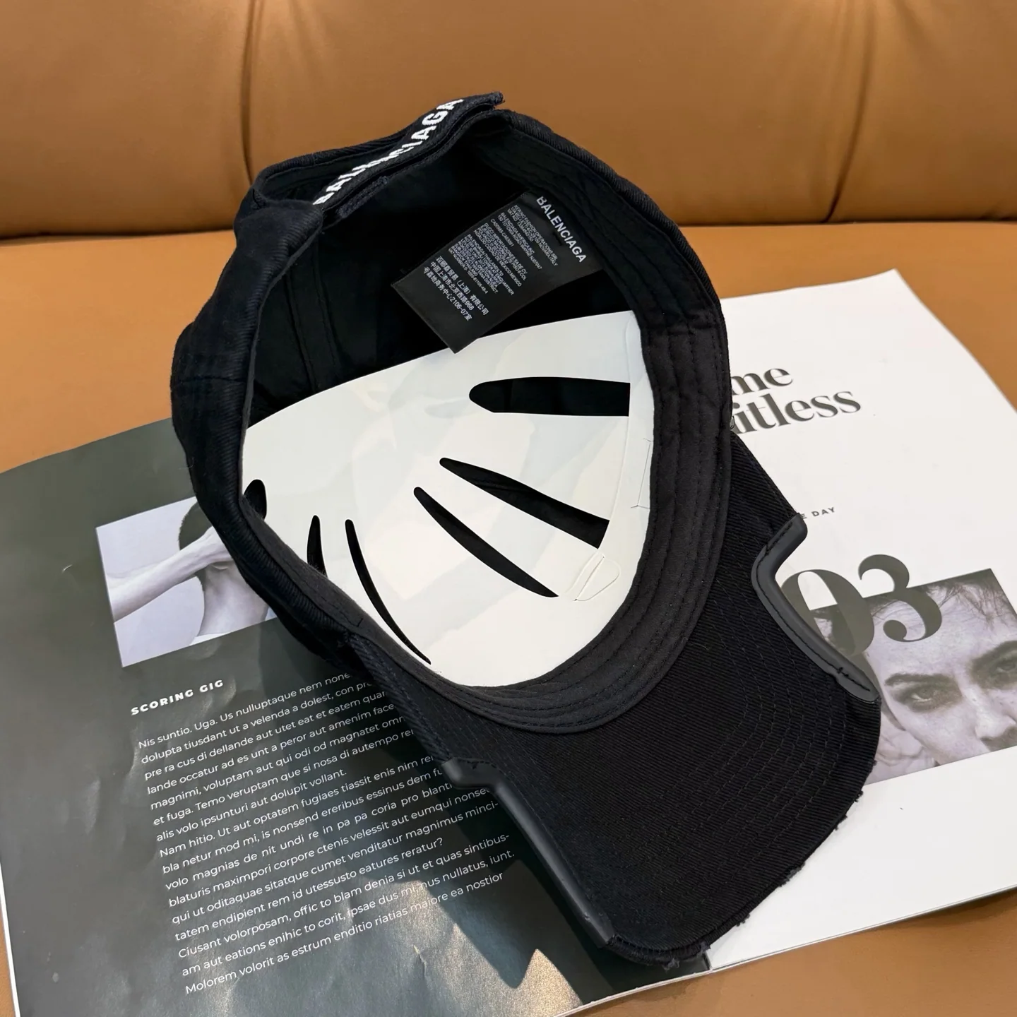 발렌시아가 모자 81807 Balenciaga Cap 상세 이미지 4