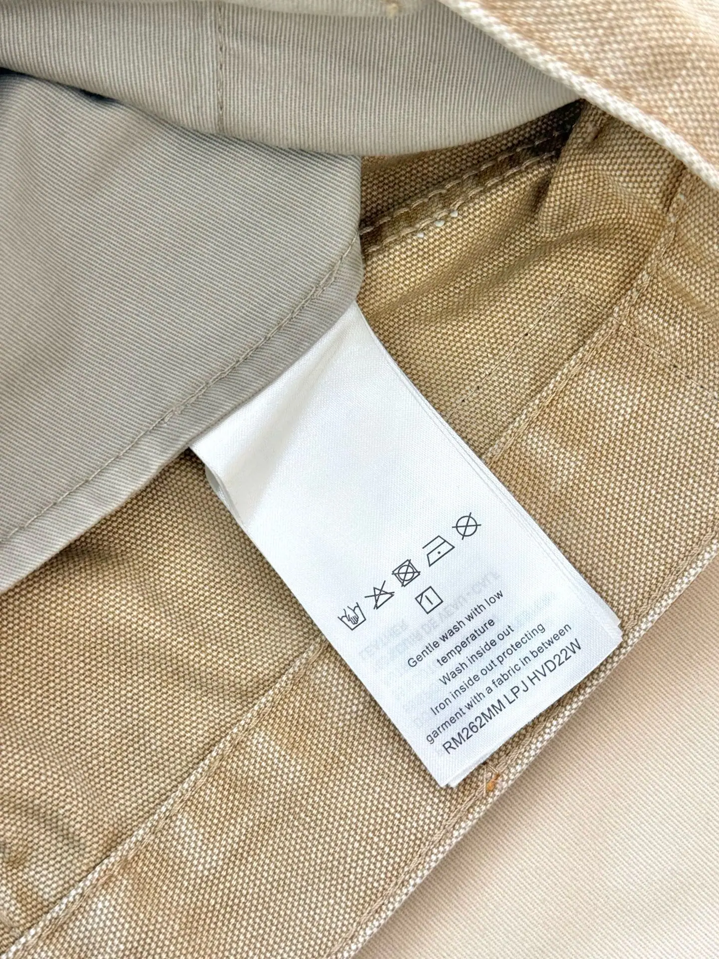 루이비통 스플래터 페인트 데님 반바지 2026 SS 상세 이미지 9