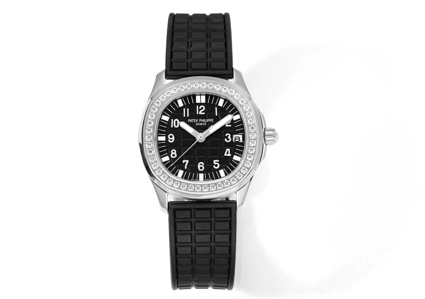 파텍필립 아쿠아넛 다이아 자동 스틸 여성용 JBL 공장 레플리카 44174 Patek Philippe 상세 이미지 1
